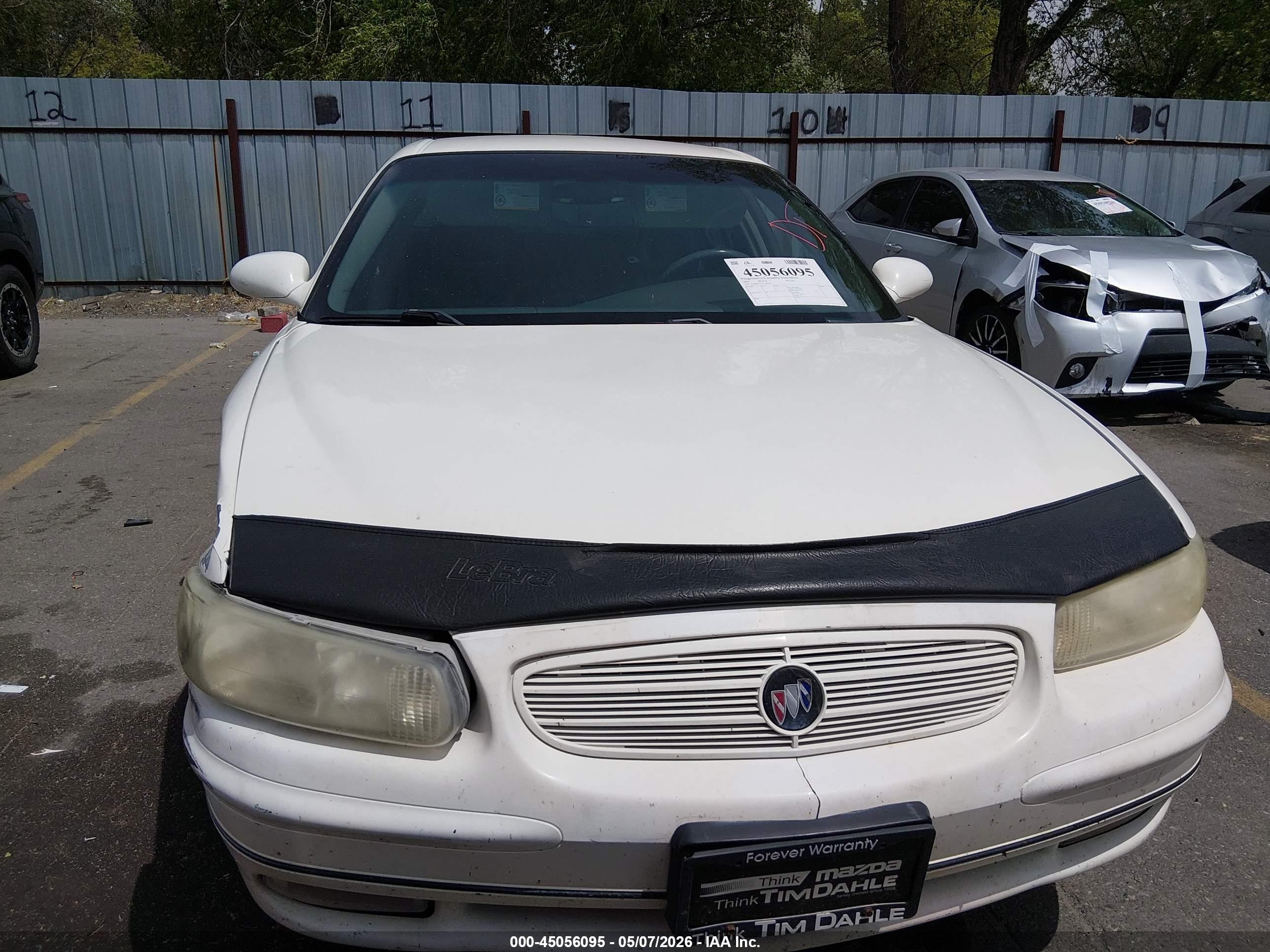 2004 Buick Regal Ls Белый vin: 2G4WB52K741359903