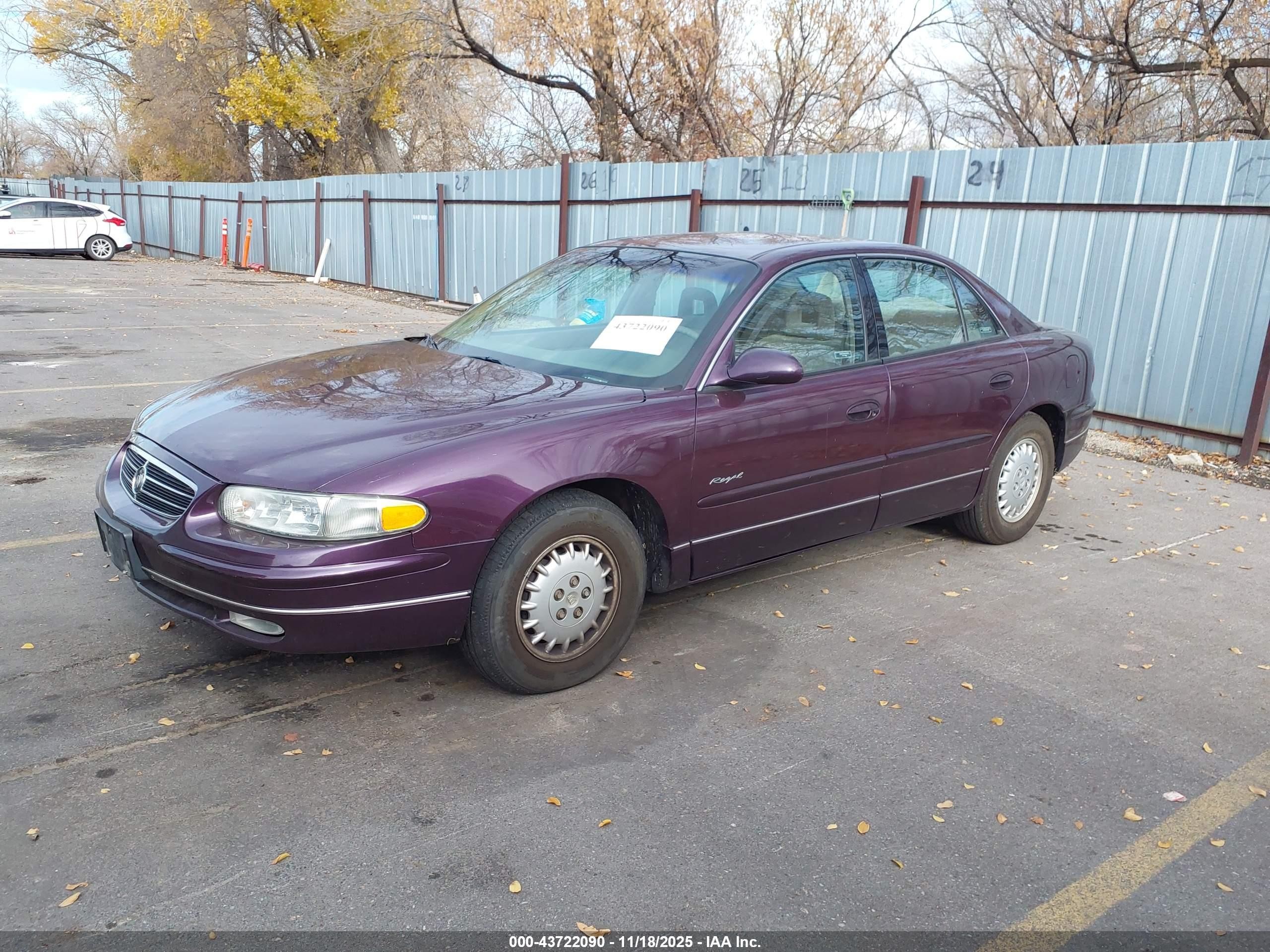 1998 Buick Regal Ls Red vin: 2G4WB52K7W1507826