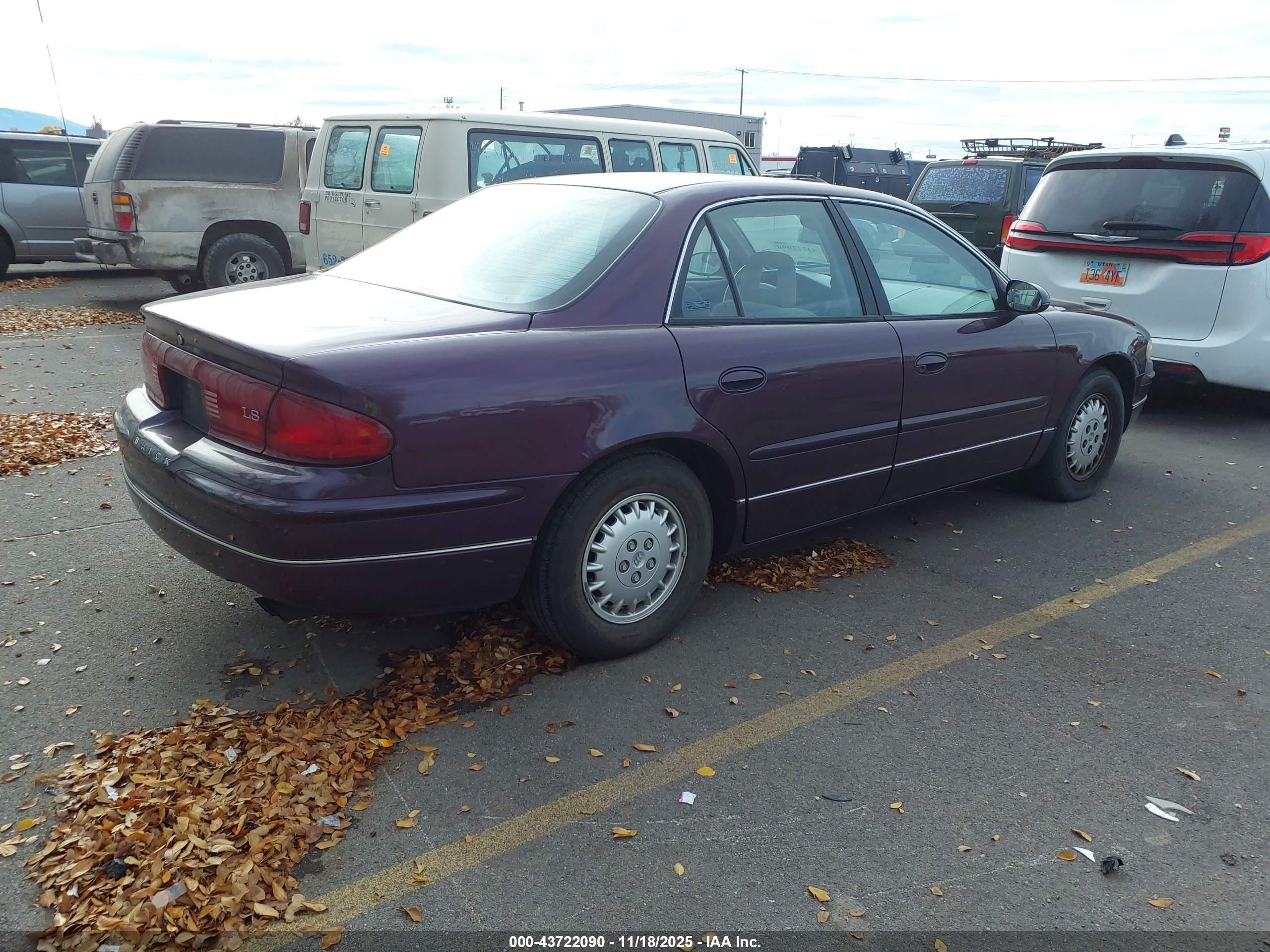 1998 Buick Regal Ls Red vin: 2G4WB52K7W1507826