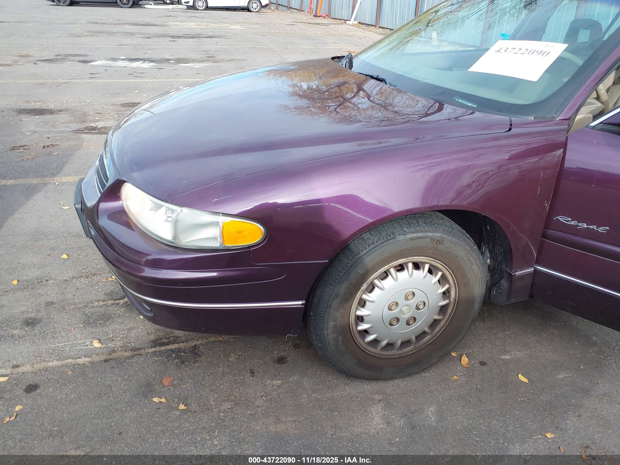 1998 Buick Regal Ls Red vin: 2G4WB52K7W1507826