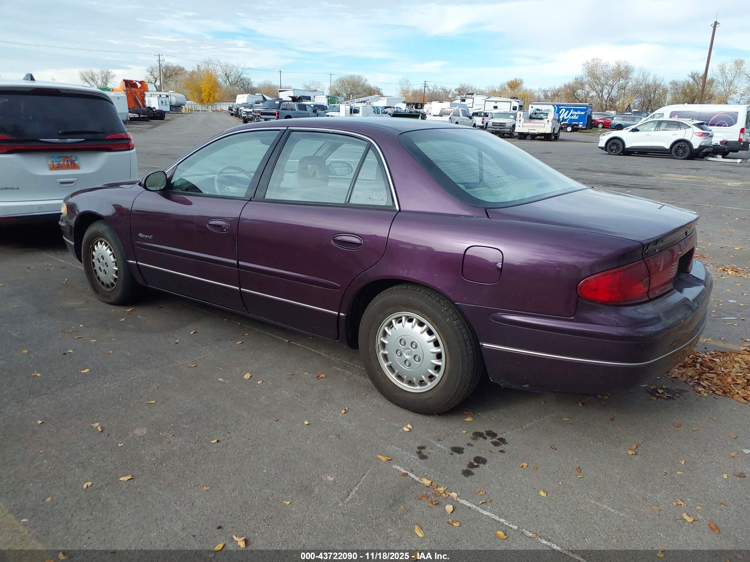 1998 Buick Regal Ls Red vin: 2G4WB52K7W1507826