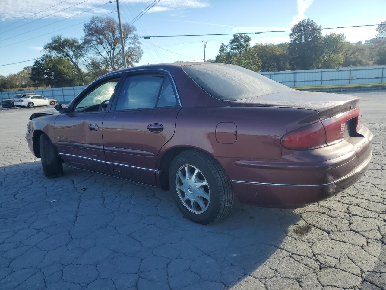 1998 Buick Regal Ls Темно-бордовый vin: 2G4WB52K7W1563040