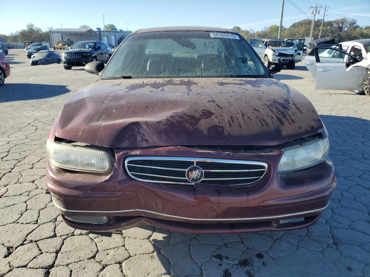 1998 Buick Regal Ls Темно-бордовый vin: 2G4WB52K7W1563040