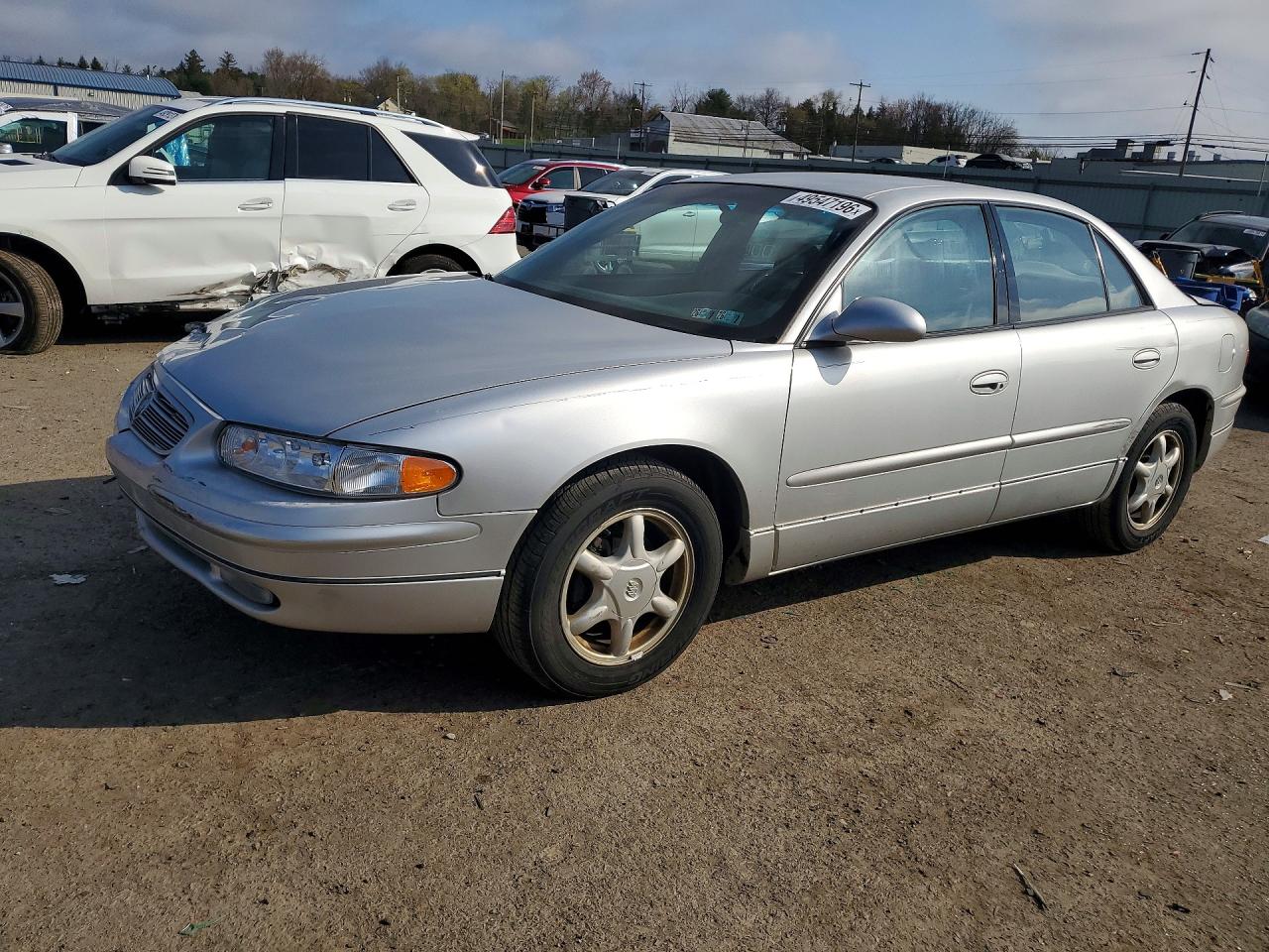 2004 Buick Regal Ls Серебряный vin: 2G4WB52K841258658