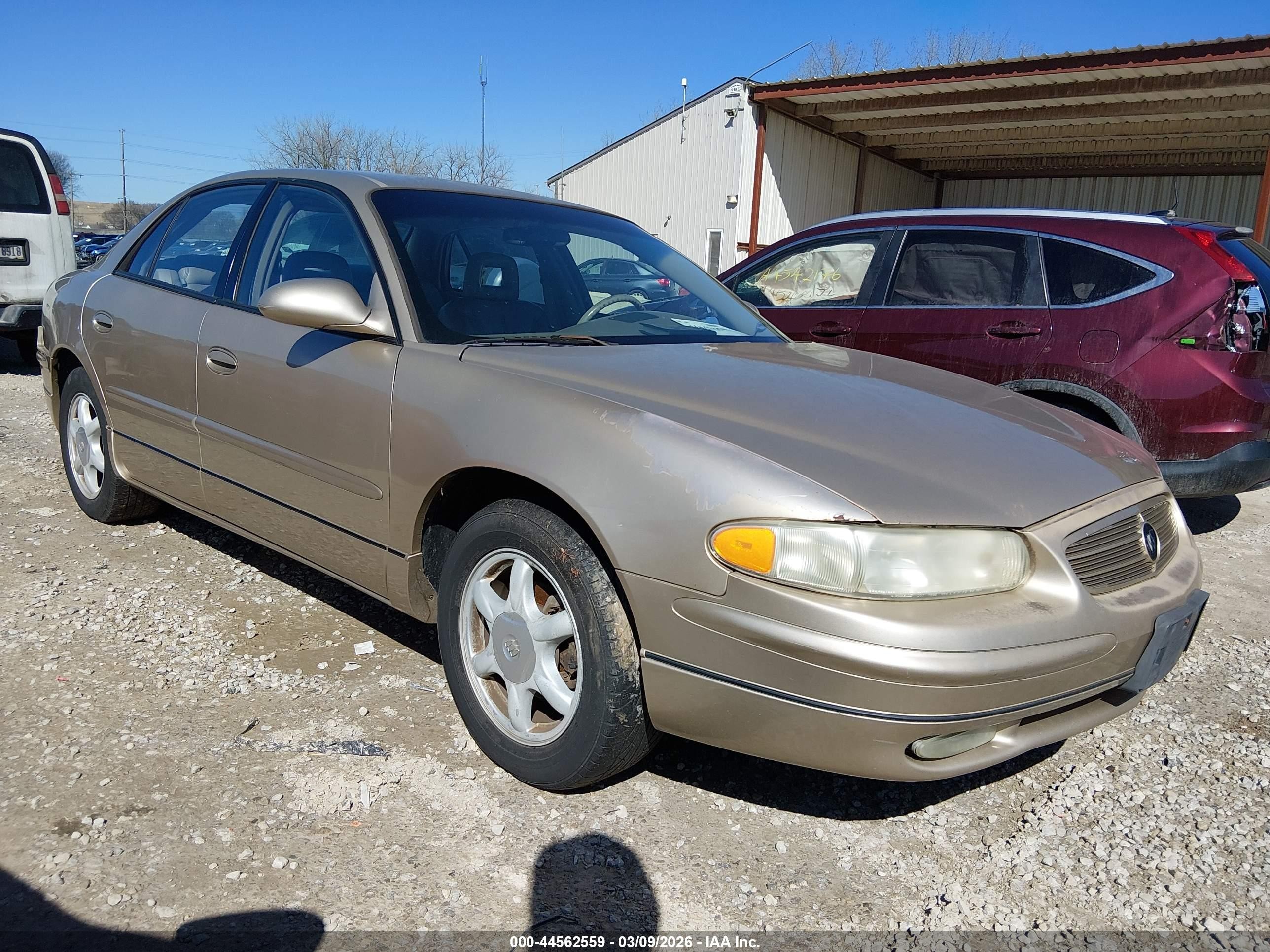 2004 Buick Regal Ls Бежевый vin: 2G4WB52K841341930