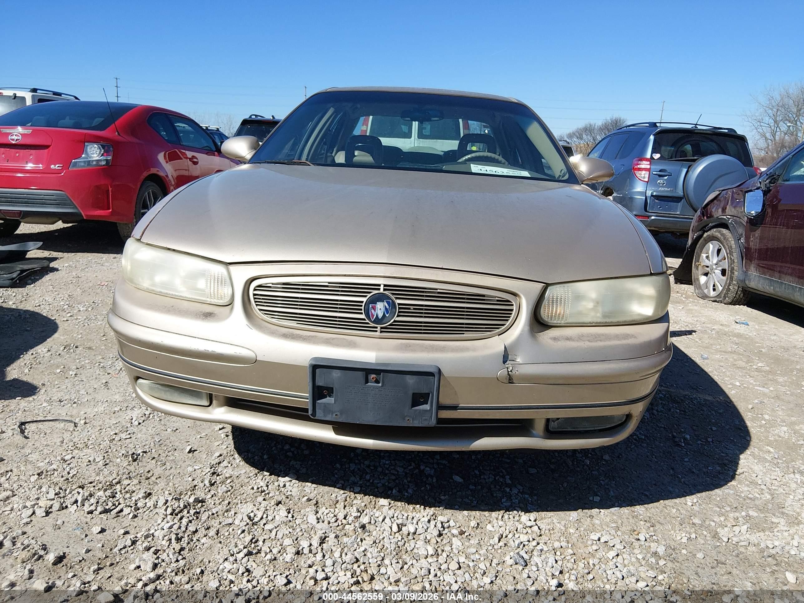 2004 Buick Regal Ls Бежевый vin: 2G4WB52K841341930