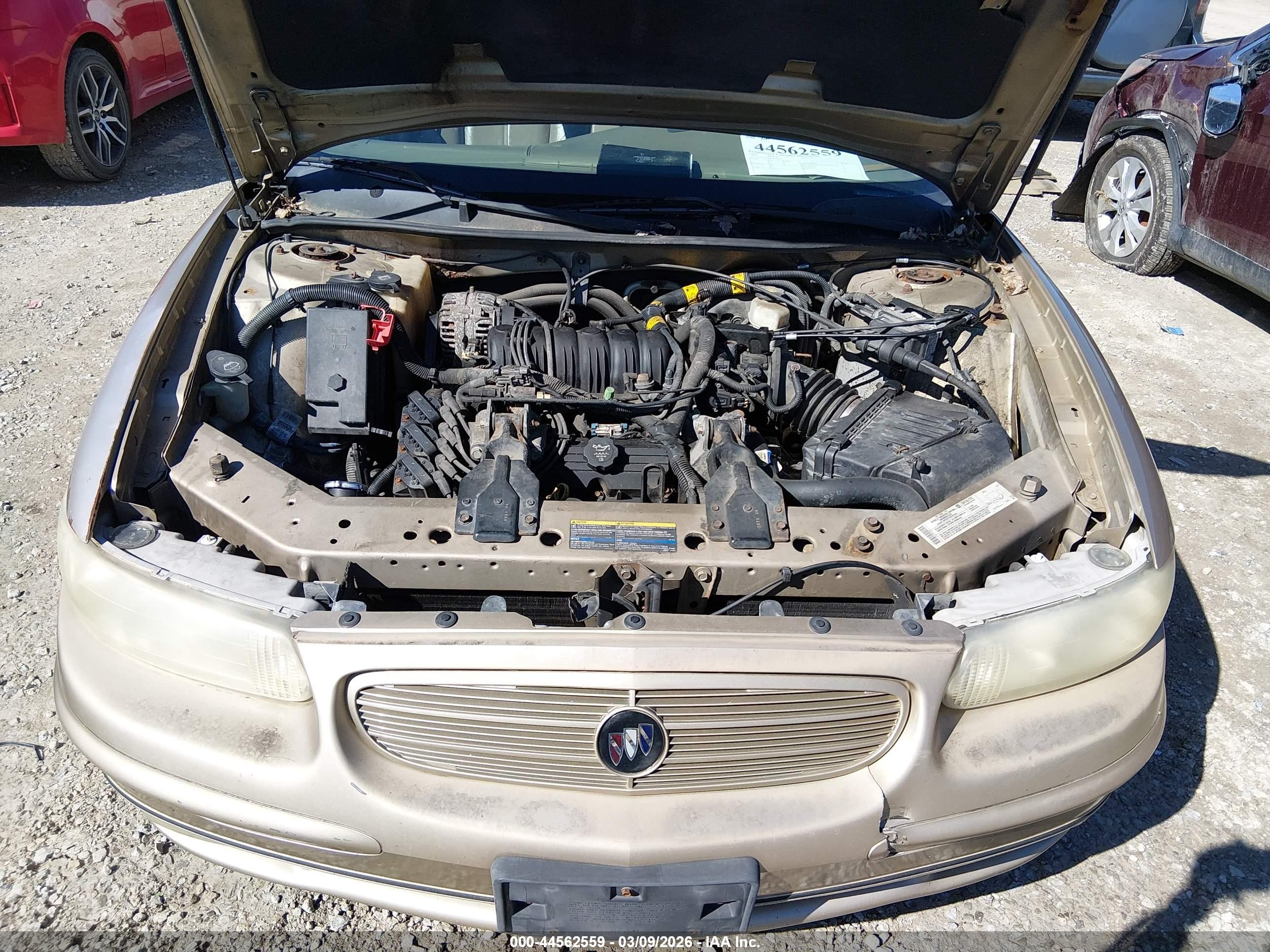 2004 Buick Regal Ls Бежевый vin: 2G4WB52K841341930