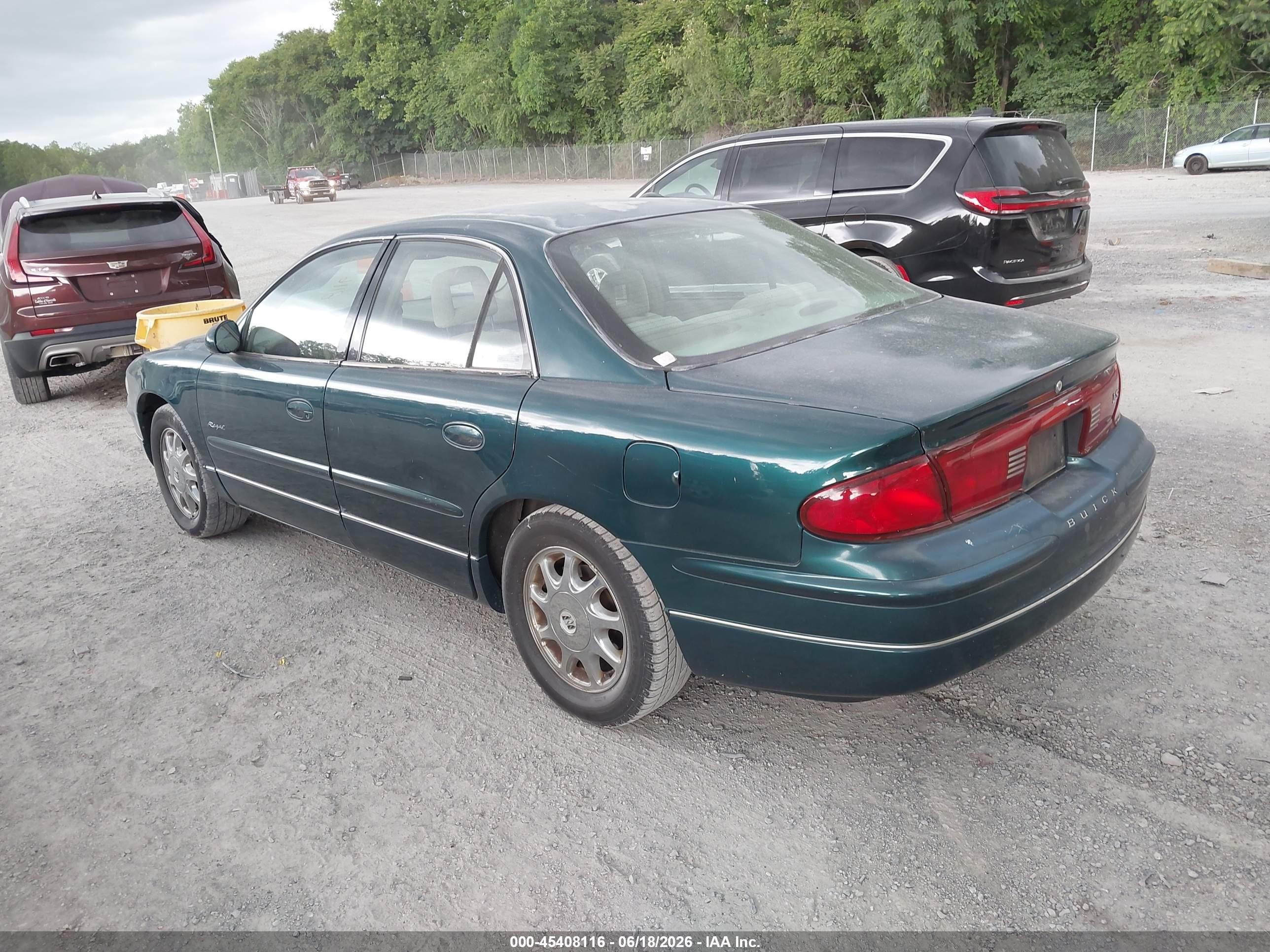 2000 Buick Regal Ls Green vin: 2G4WB52K8Y1112296