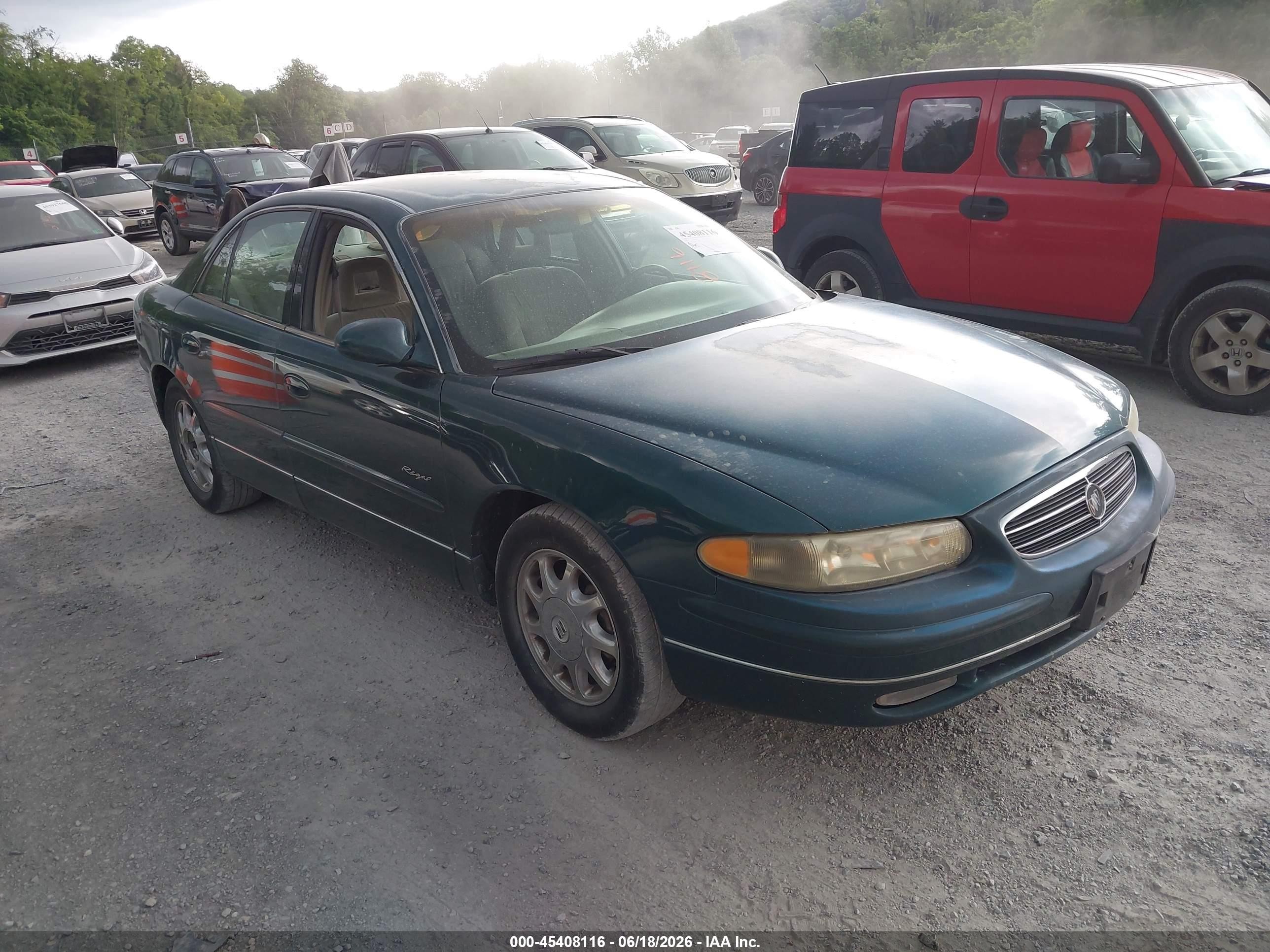 2000 Buick Regal Ls Green vin: 2G4WB52K8Y1112296