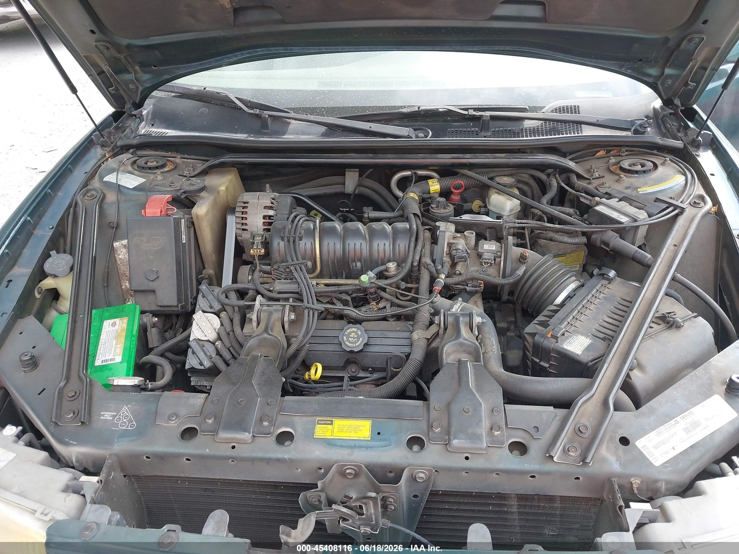 2000 Buick Regal Ls Green vin: 2G4WB52K8Y1112296
