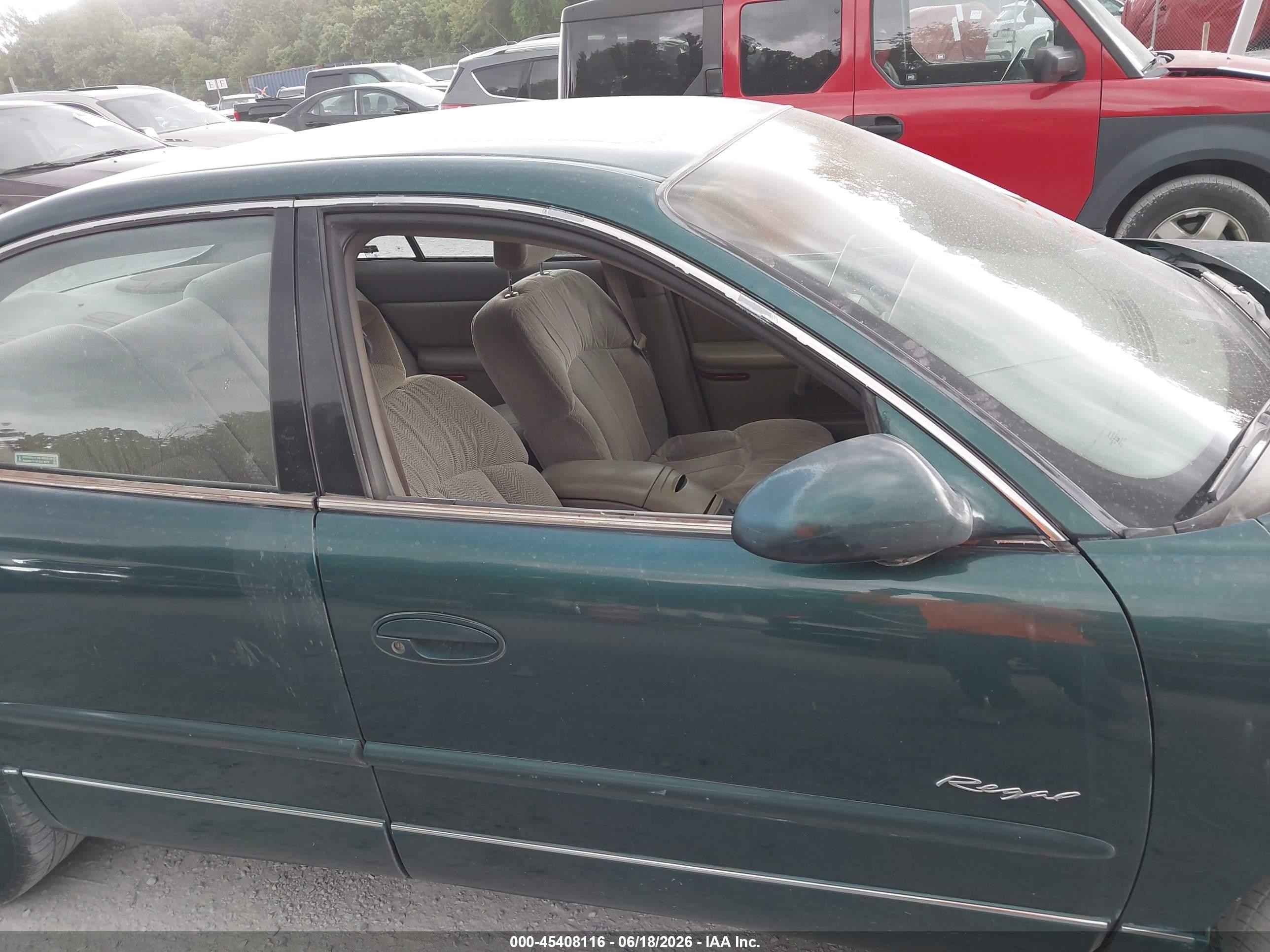 2000 Buick Regal Ls Green vin: 2G4WB52K8Y1112296