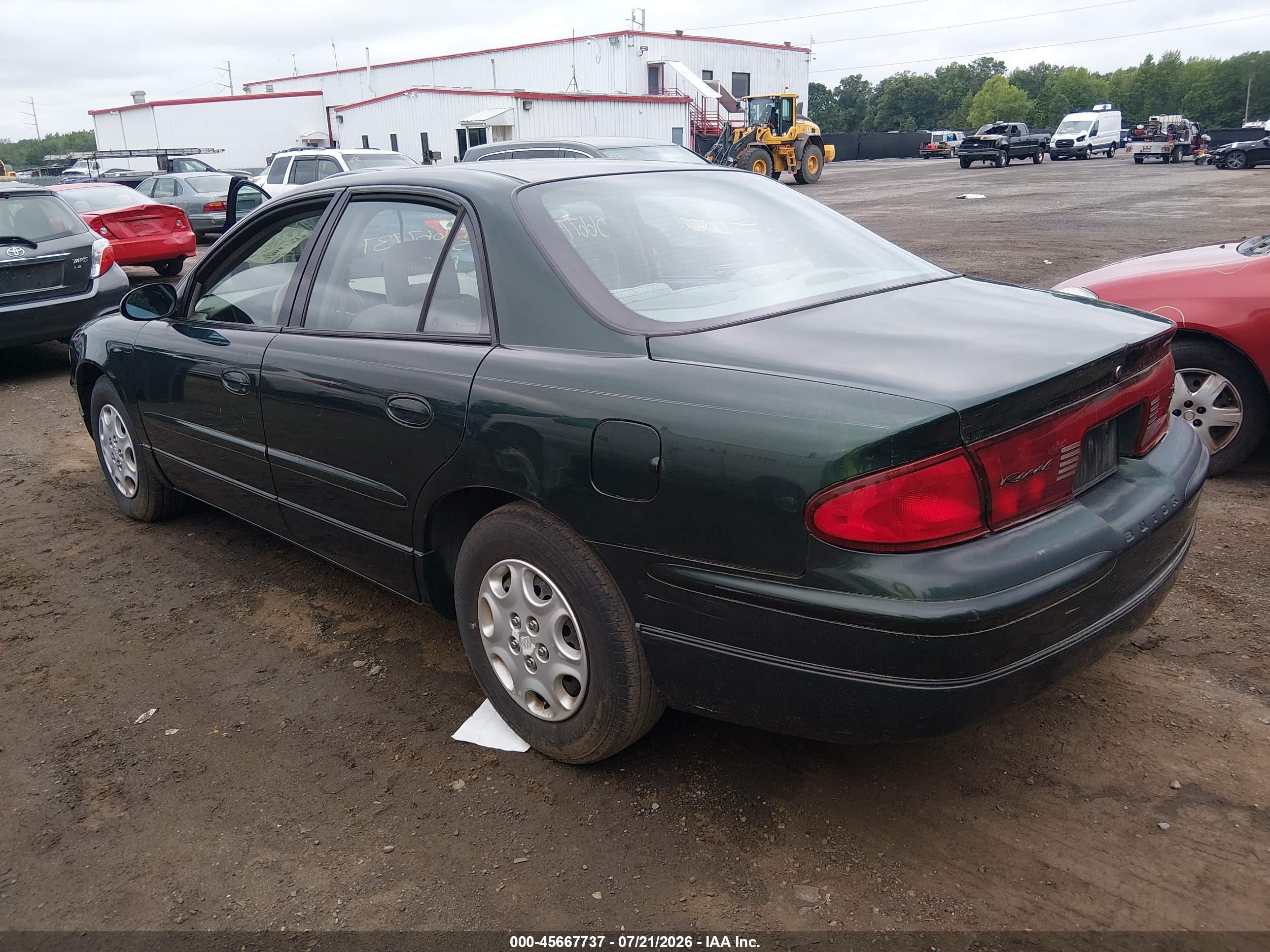 2003 Buick Regal Ls Green vin: 2G4WB52K931187209