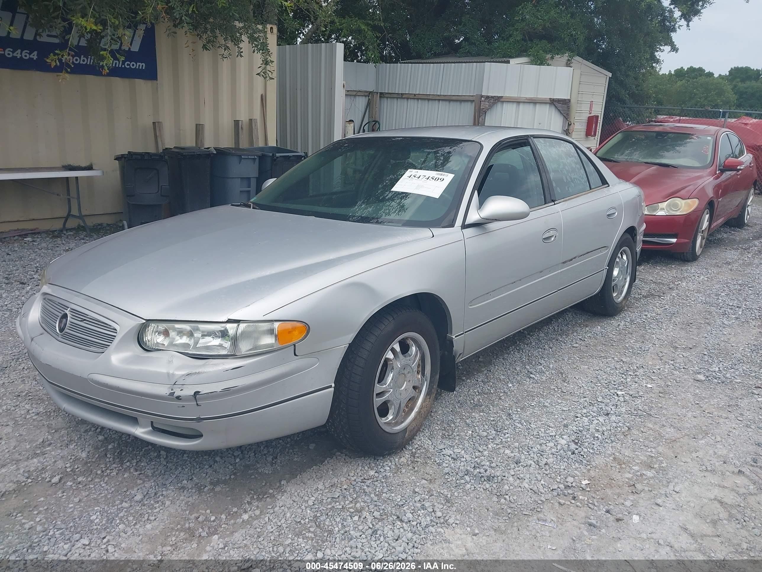 2003 Buick Regal Ls Silver vin: 2G4WB52K931199926
