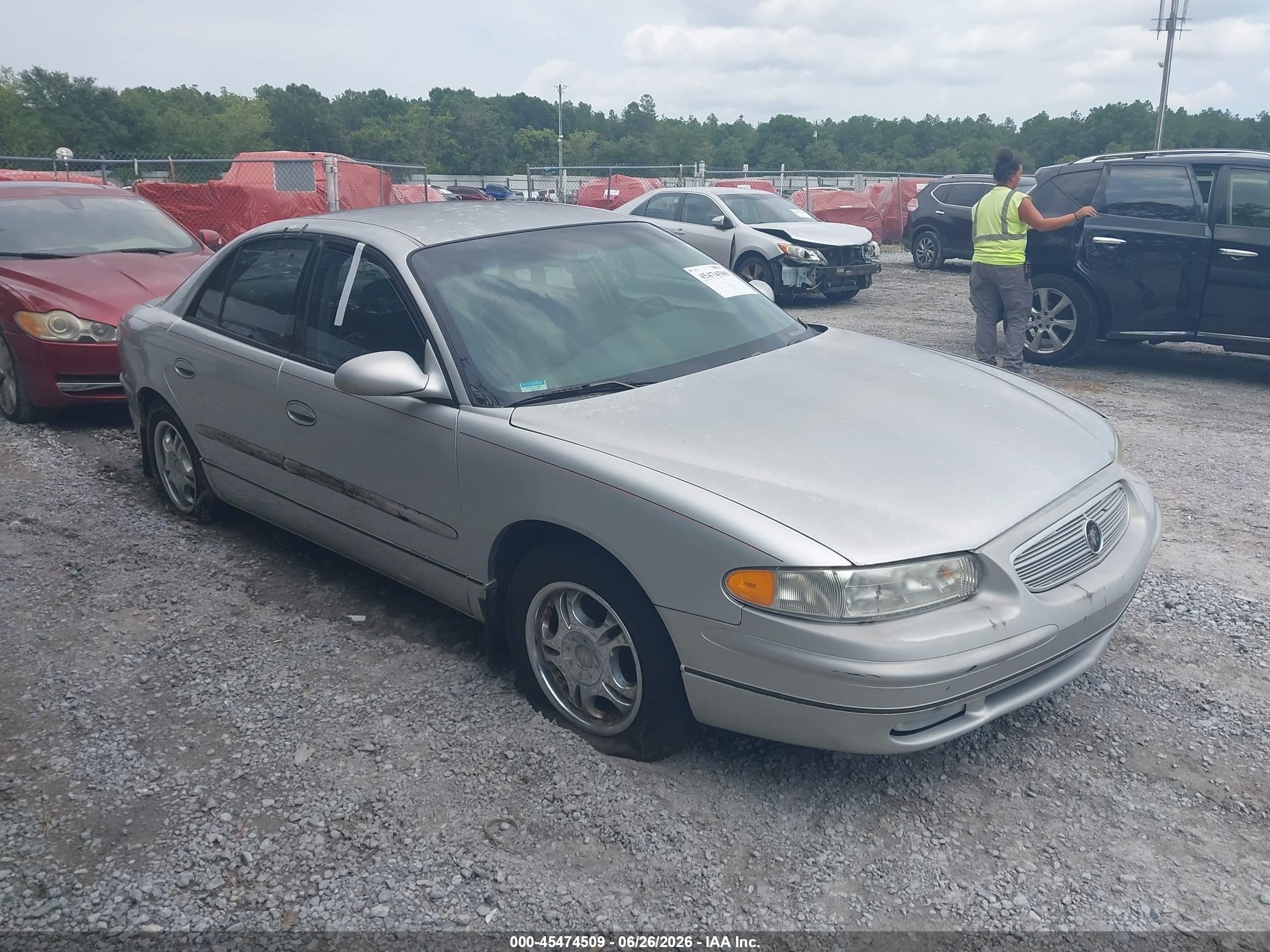 2003 Buick Regal Ls Silver vin: 2G4WB52K931199926