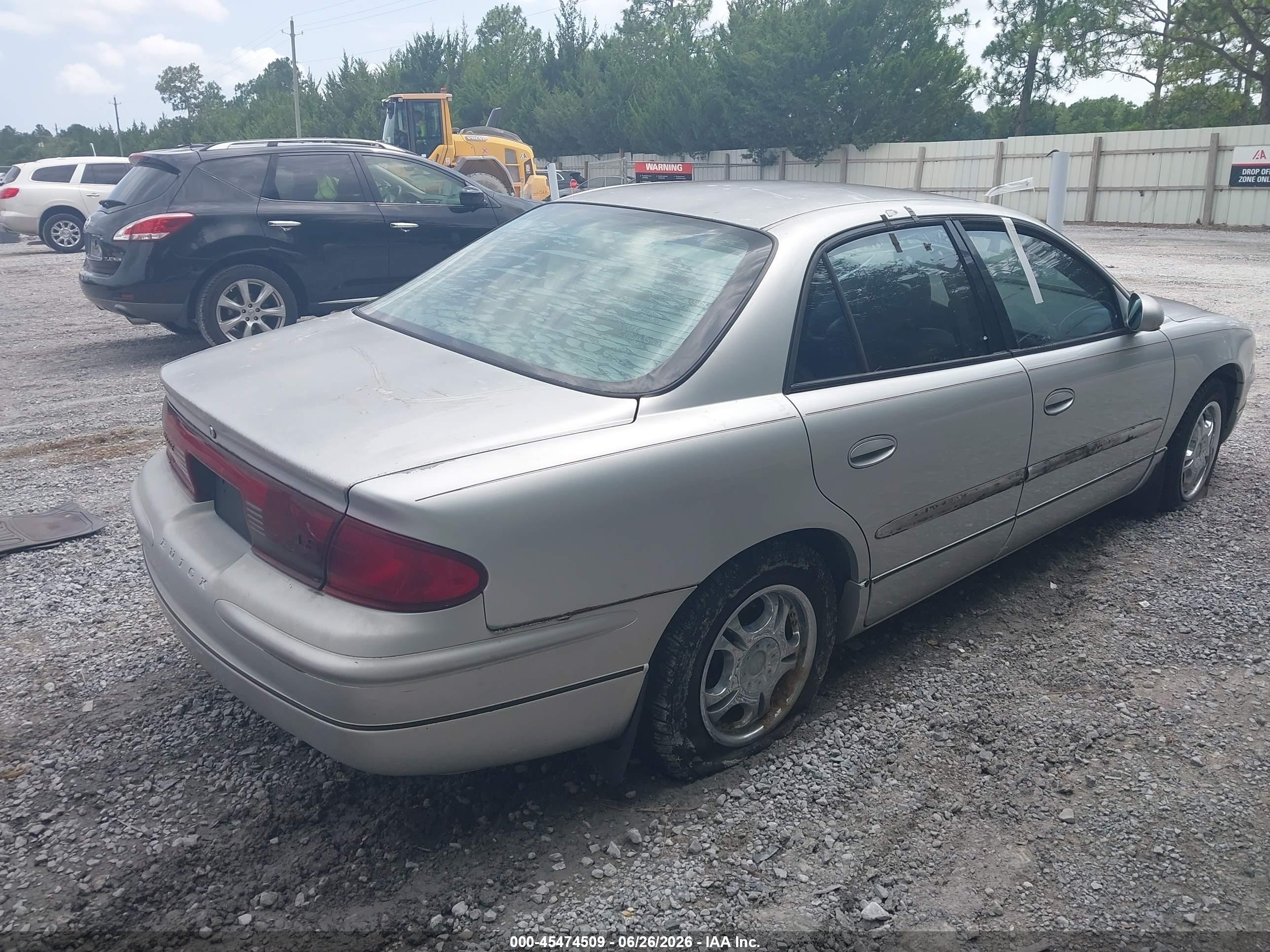 2003 Buick Regal Ls Silver vin: 2G4WB52K931199926