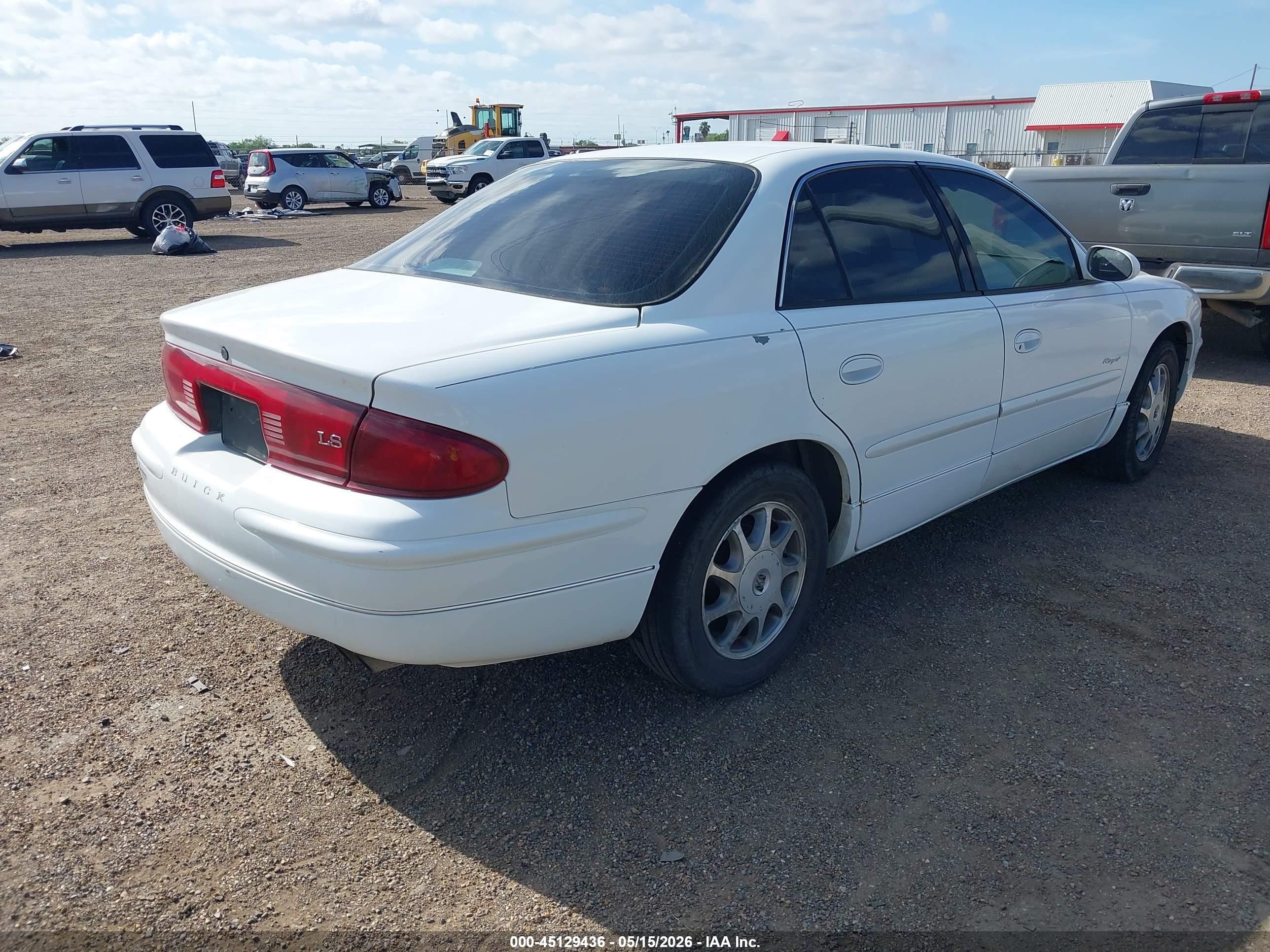 1999 Buick Regal Ls White vin: 2G4WB52K9X1456184