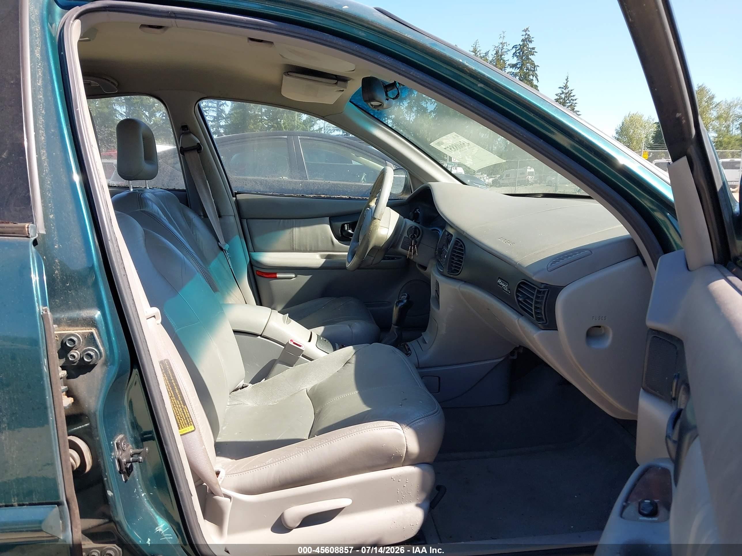 1999 Buick Regal Ls Green vin: 2G4WB52K9X1517601