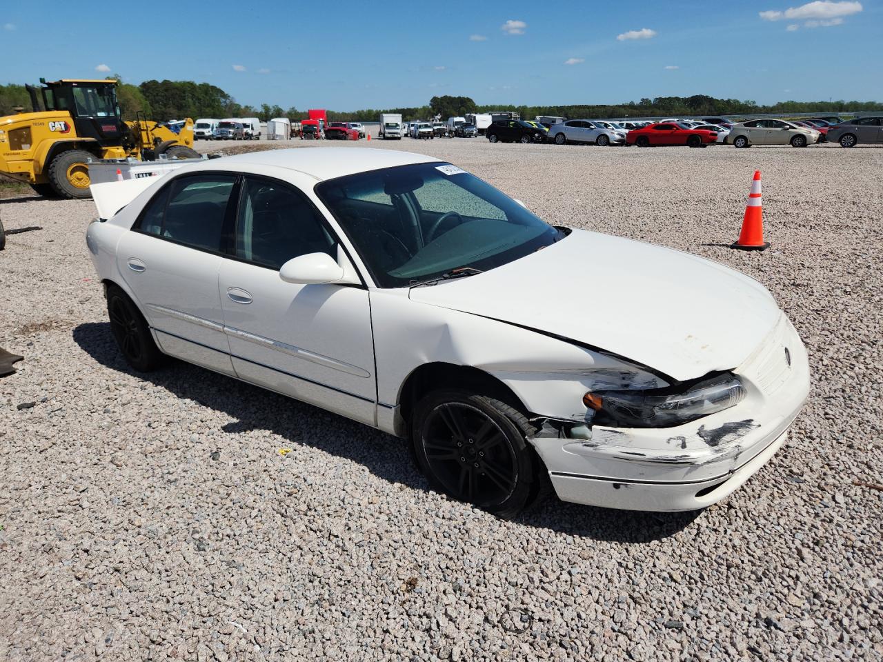 2003 Buick Regal Ls White vin: 2G4WB52KX31155935