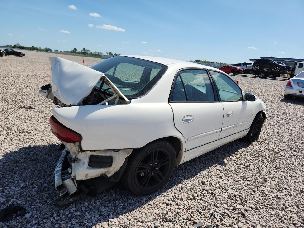 2003 Buick Regal Ls White vin: 2G4WB52KX31155935