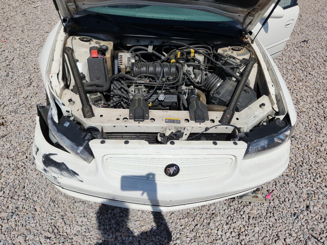2003 Buick Regal Ls White vin: 2G4WB52KX31155935