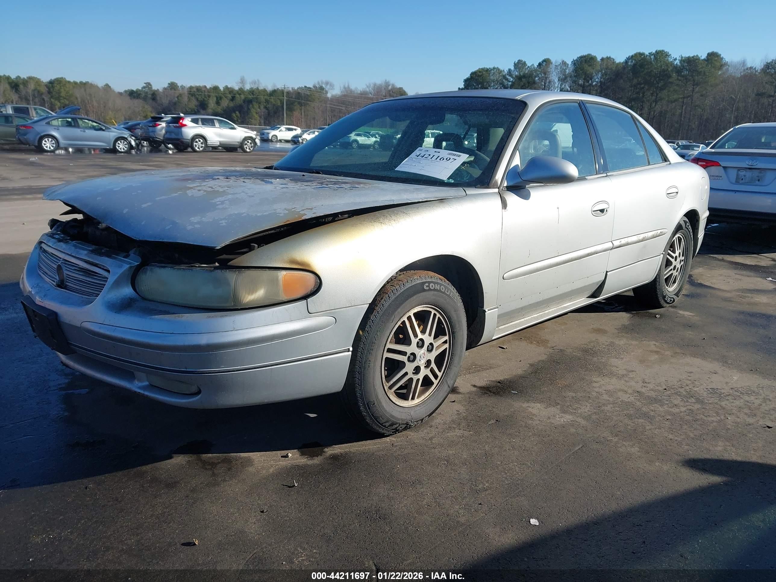 2003 Buick Regal Ls Silver vin: 2G4WB52KX31244890
