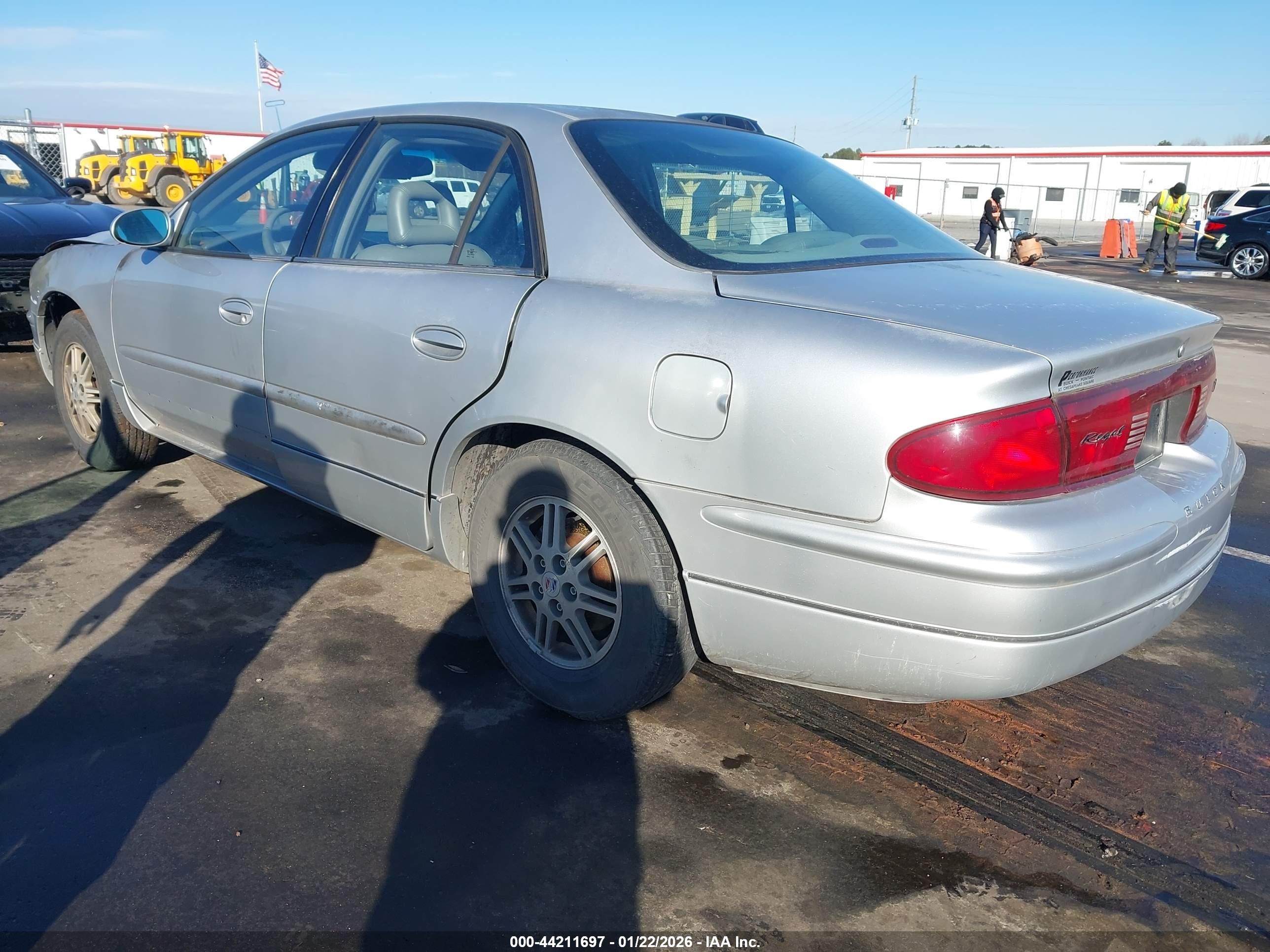 2003 Buick Regal Ls Silver vin: 2G4WB52KX31244890
