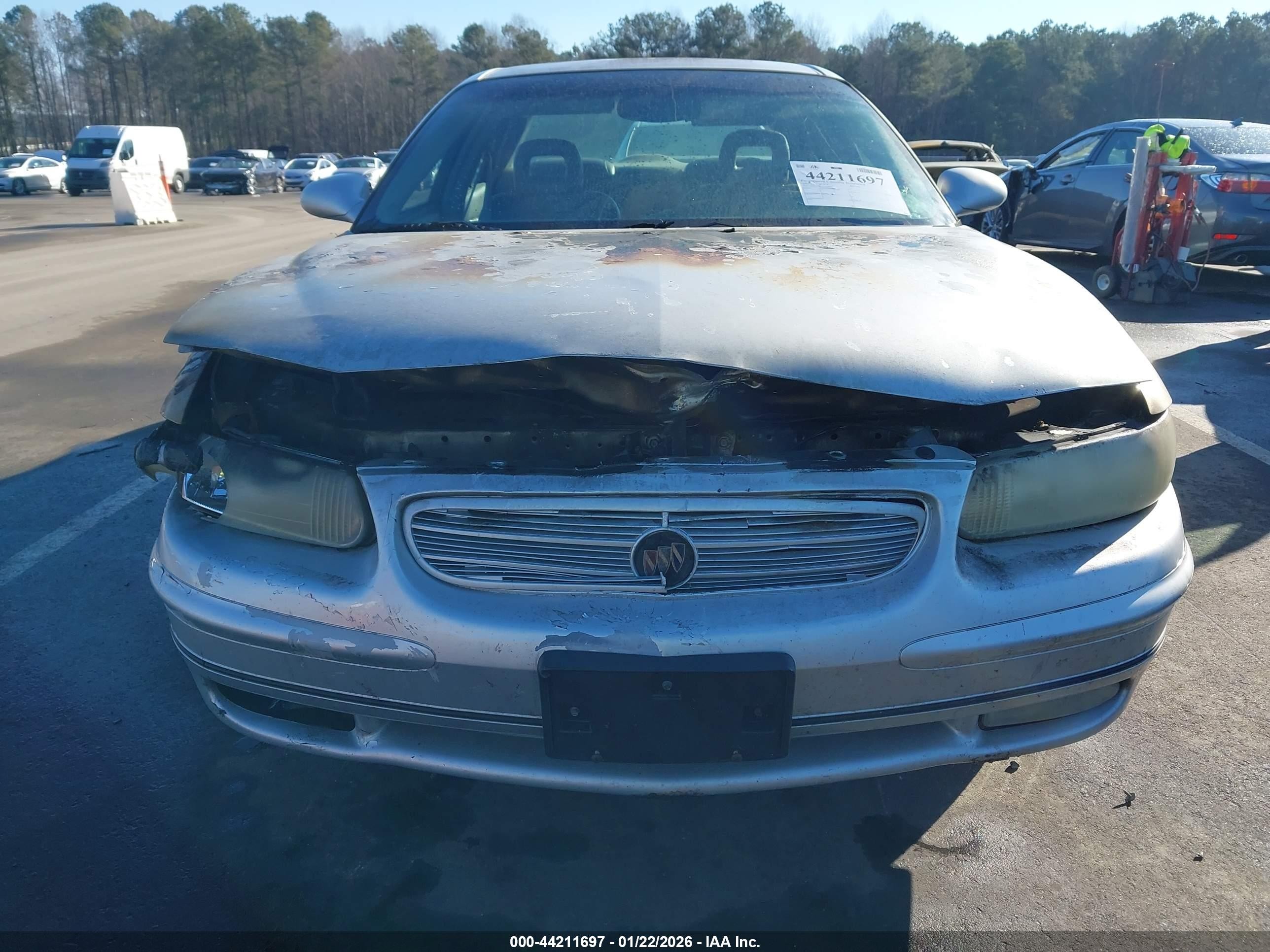 2003 Buick Regal Ls Silver vin: 2G4WB52KX31244890