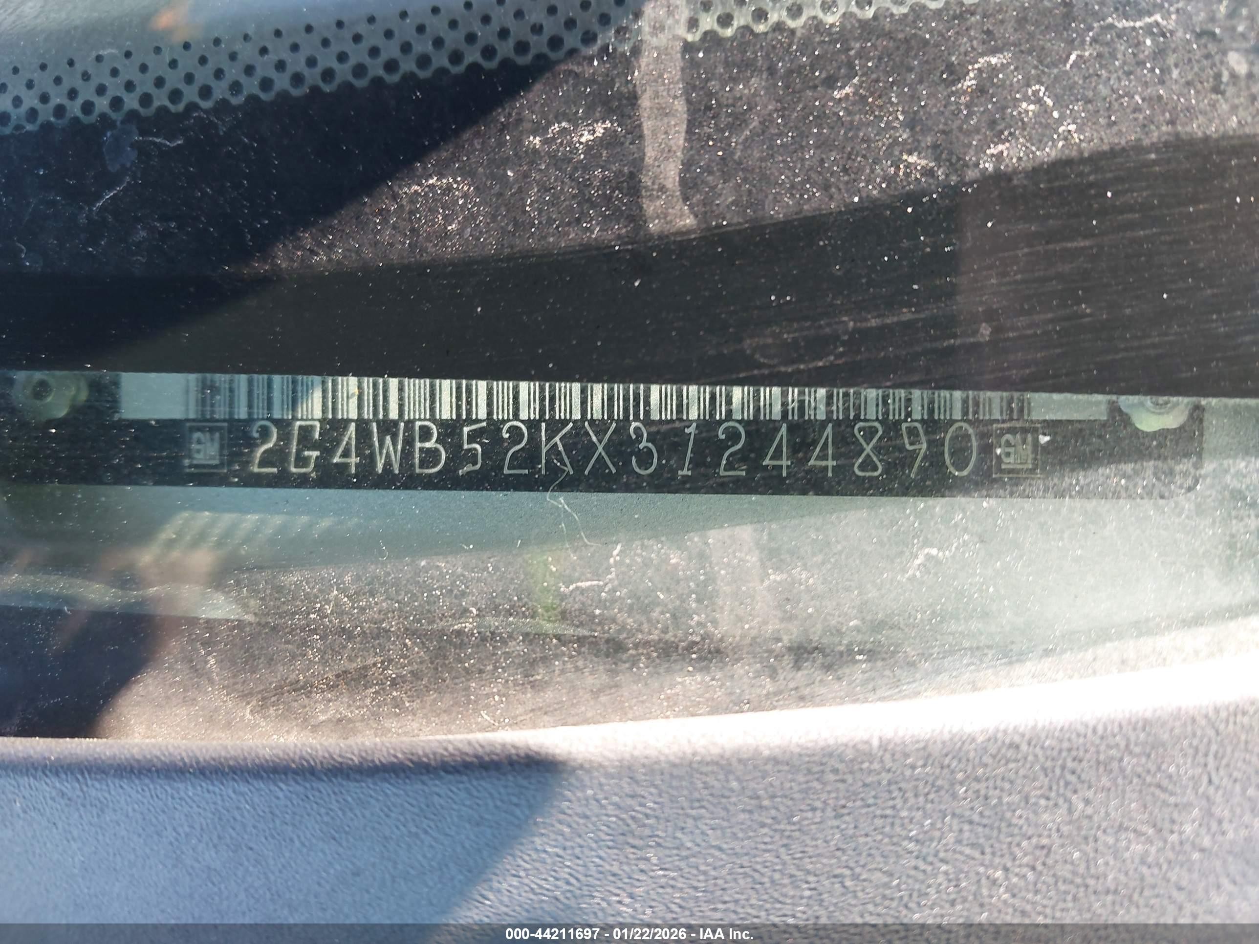 2003 Buick Regal Ls Silver vin: 2G4WB52KX31244890