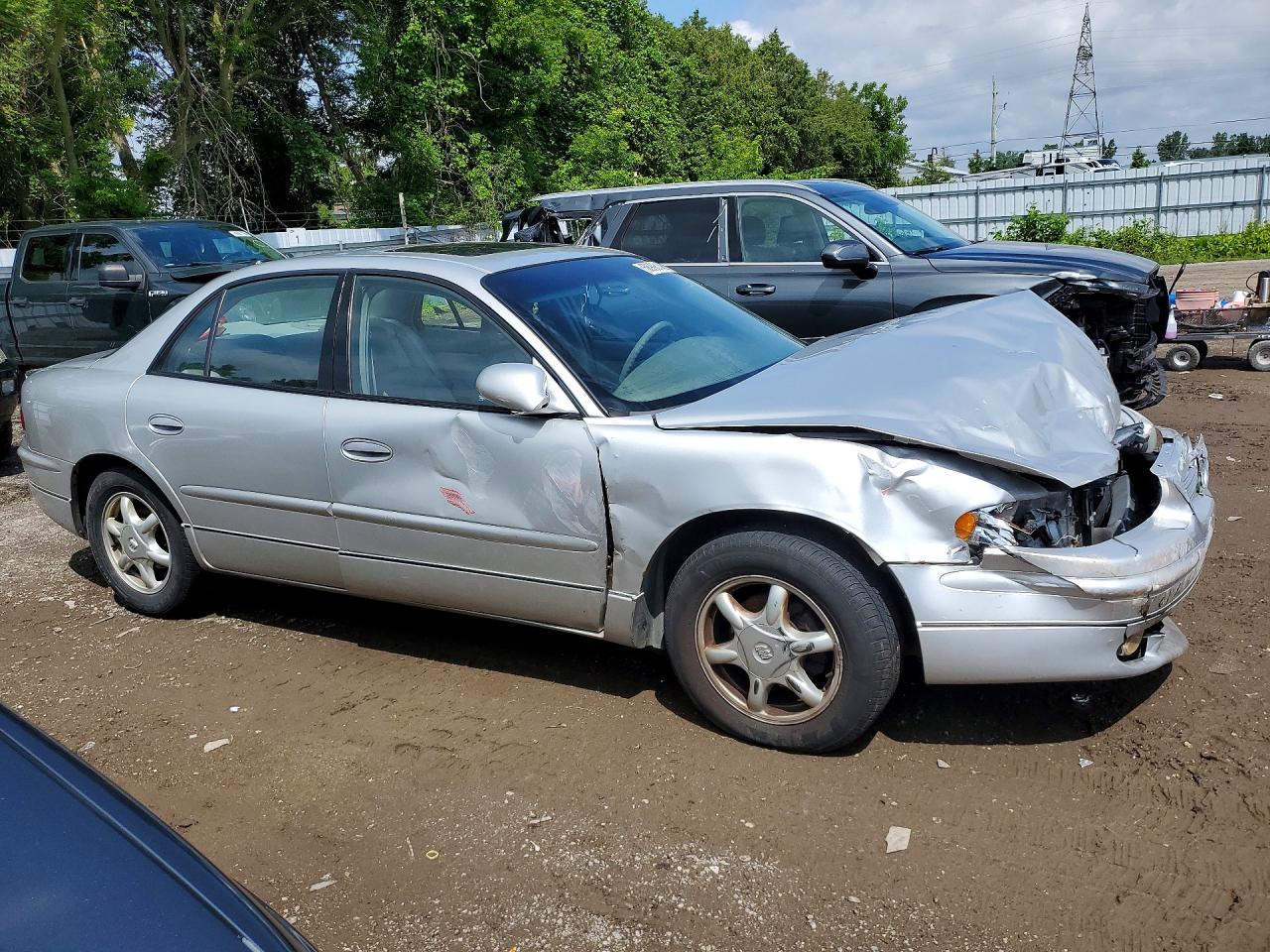 2004 Buick Regal Ls Silver vin: 2G4WB52KX41191948