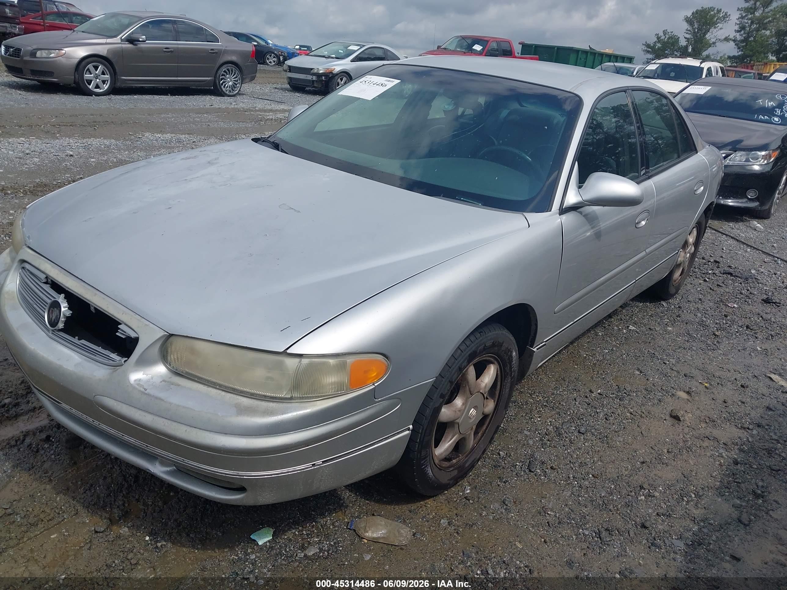 2004 Buick Regal Ls Серебряный vin: 2G4WB52KX41335210
