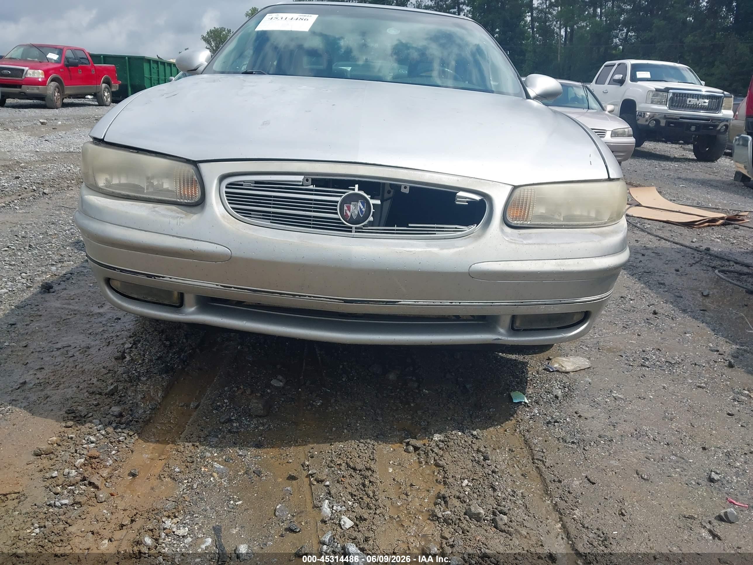 2004 Buick Regal Ls Серебряный vin: 2G4WB52KX41335210