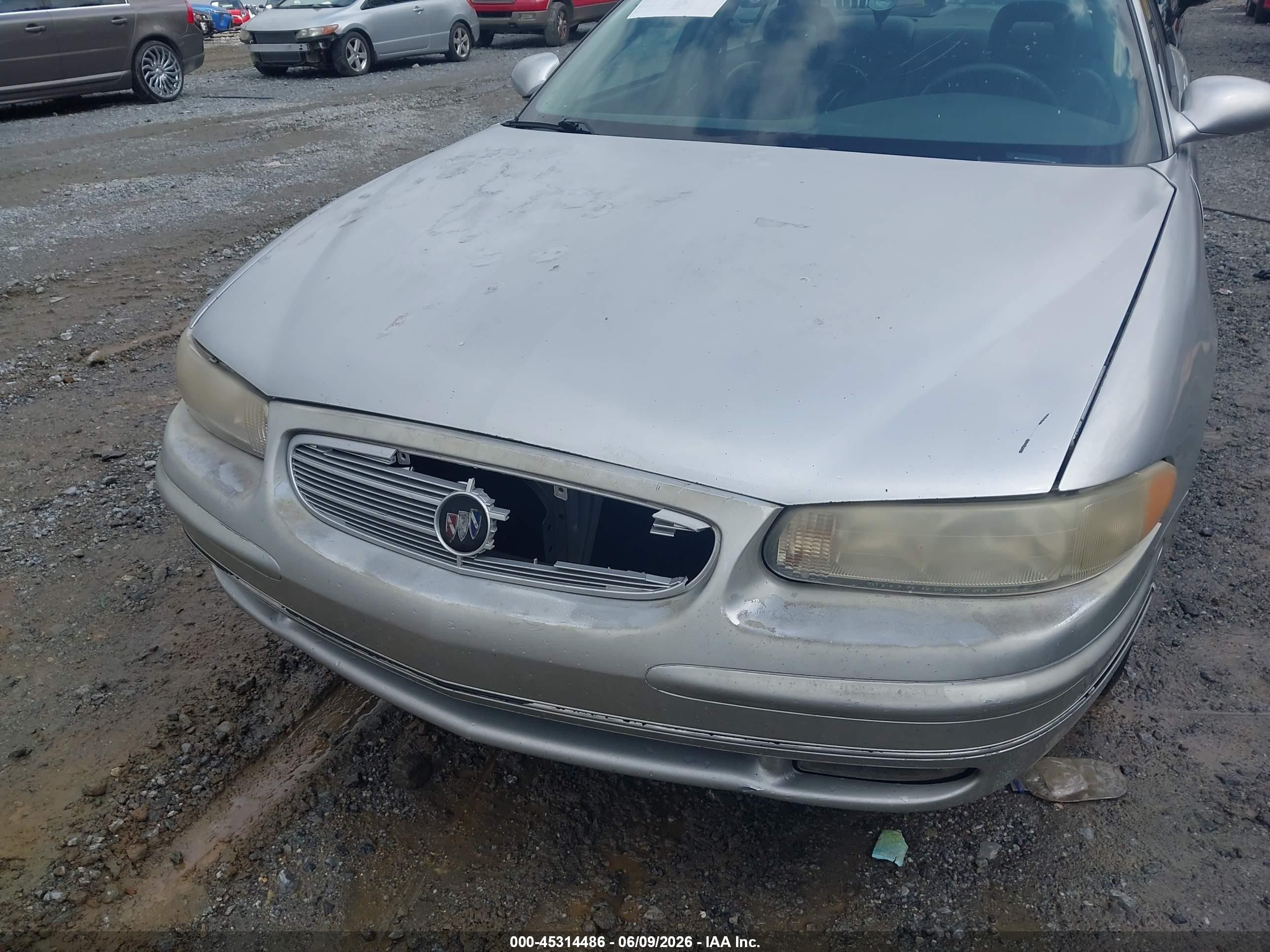 2004 Buick Regal Ls Серебряный vin: 2G4WB52KX41335210