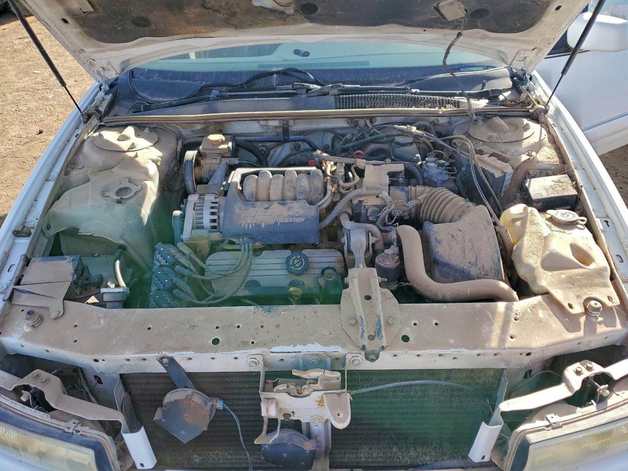 1995 Buick Regal Custom White vin: 2G4WB52L6S1458265