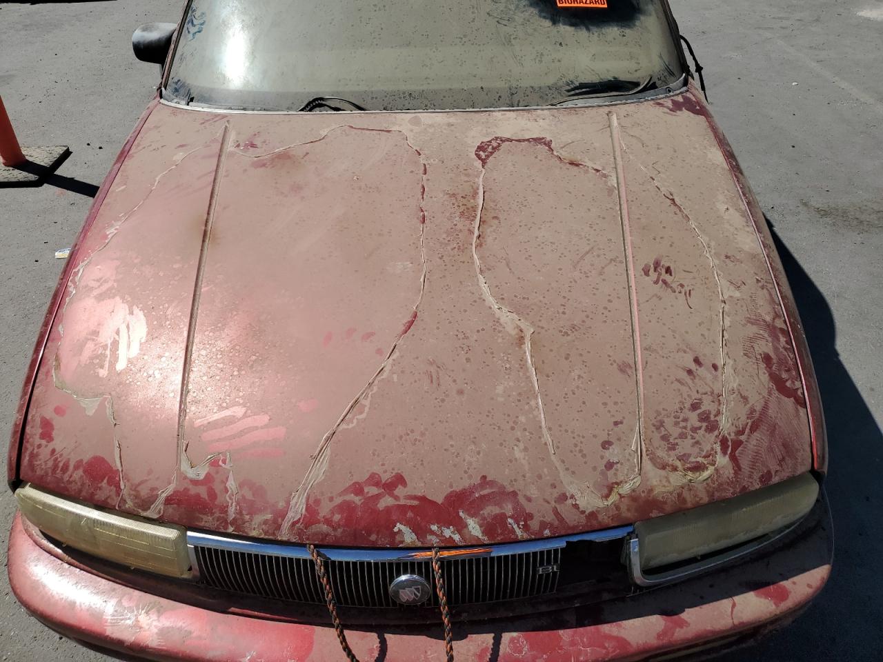 1992 Buick Regal Custom Red vin: 2G4WB54T0N1505100
