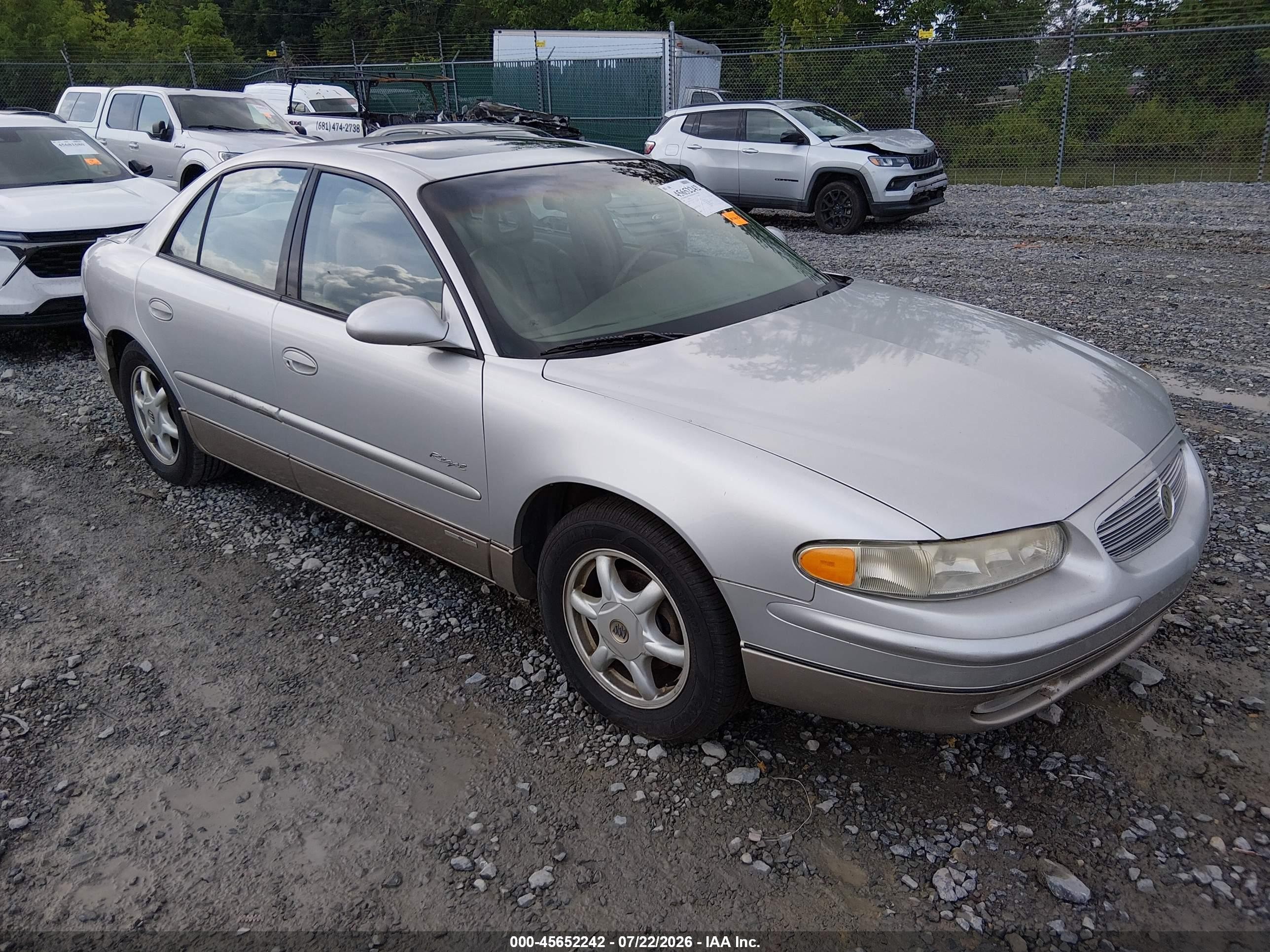 2001 Buick Regal Ls Silver vin: 2G4WB55K011123147