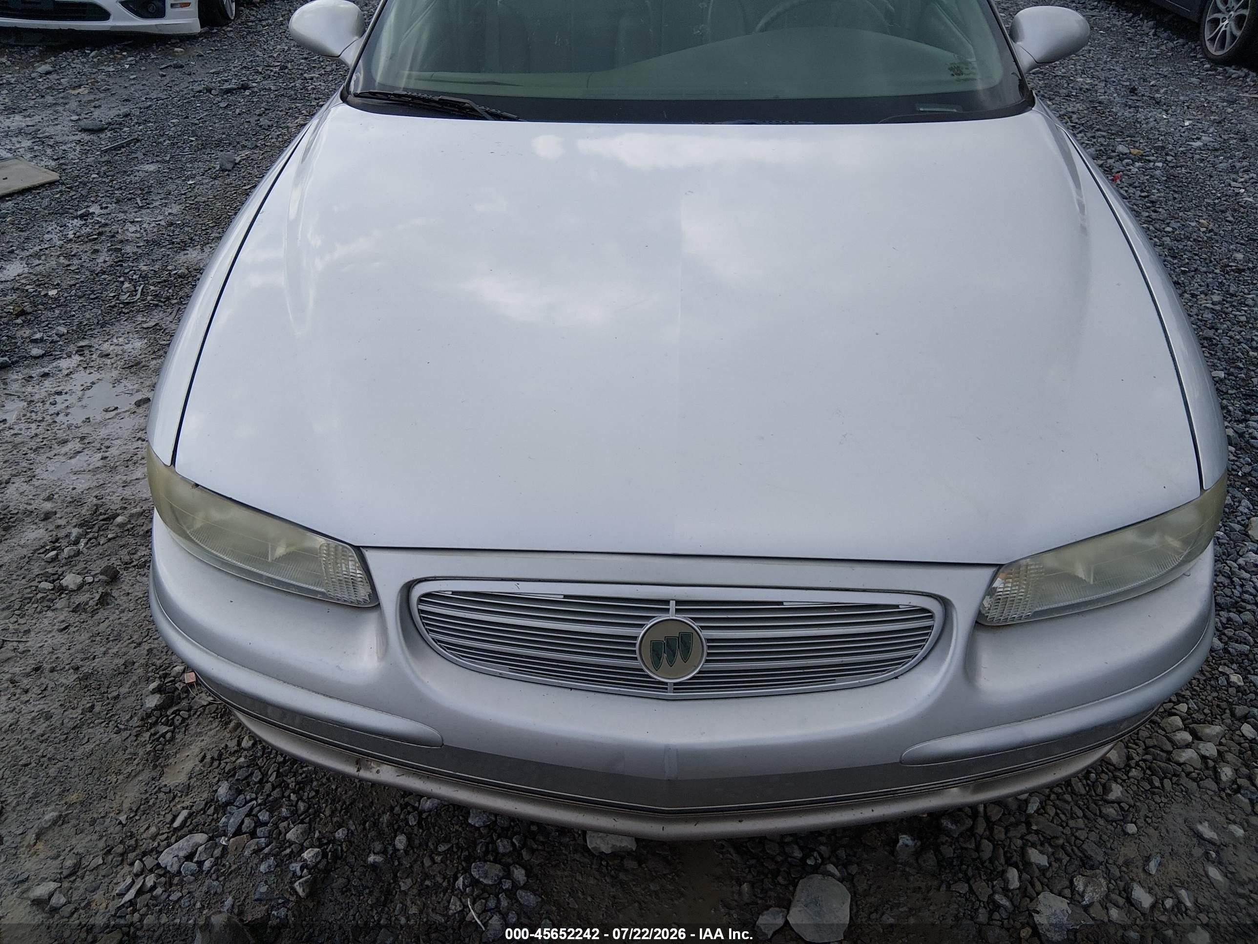2001 Buick Regal Ls Silver vin: 2G4WB55K011123147