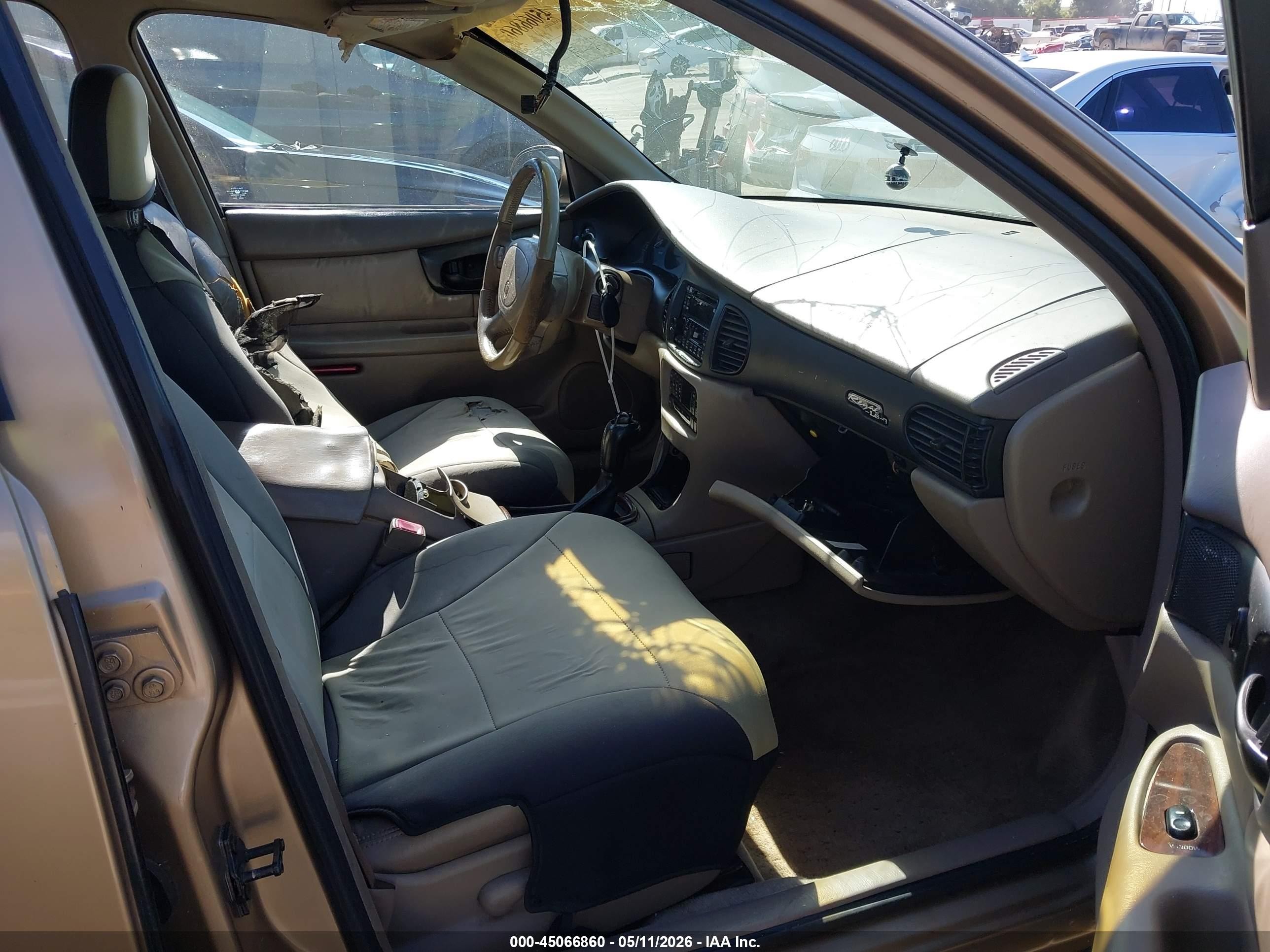 2001 Buick Regal Ls Gold vin: 2G4WB55K011138828