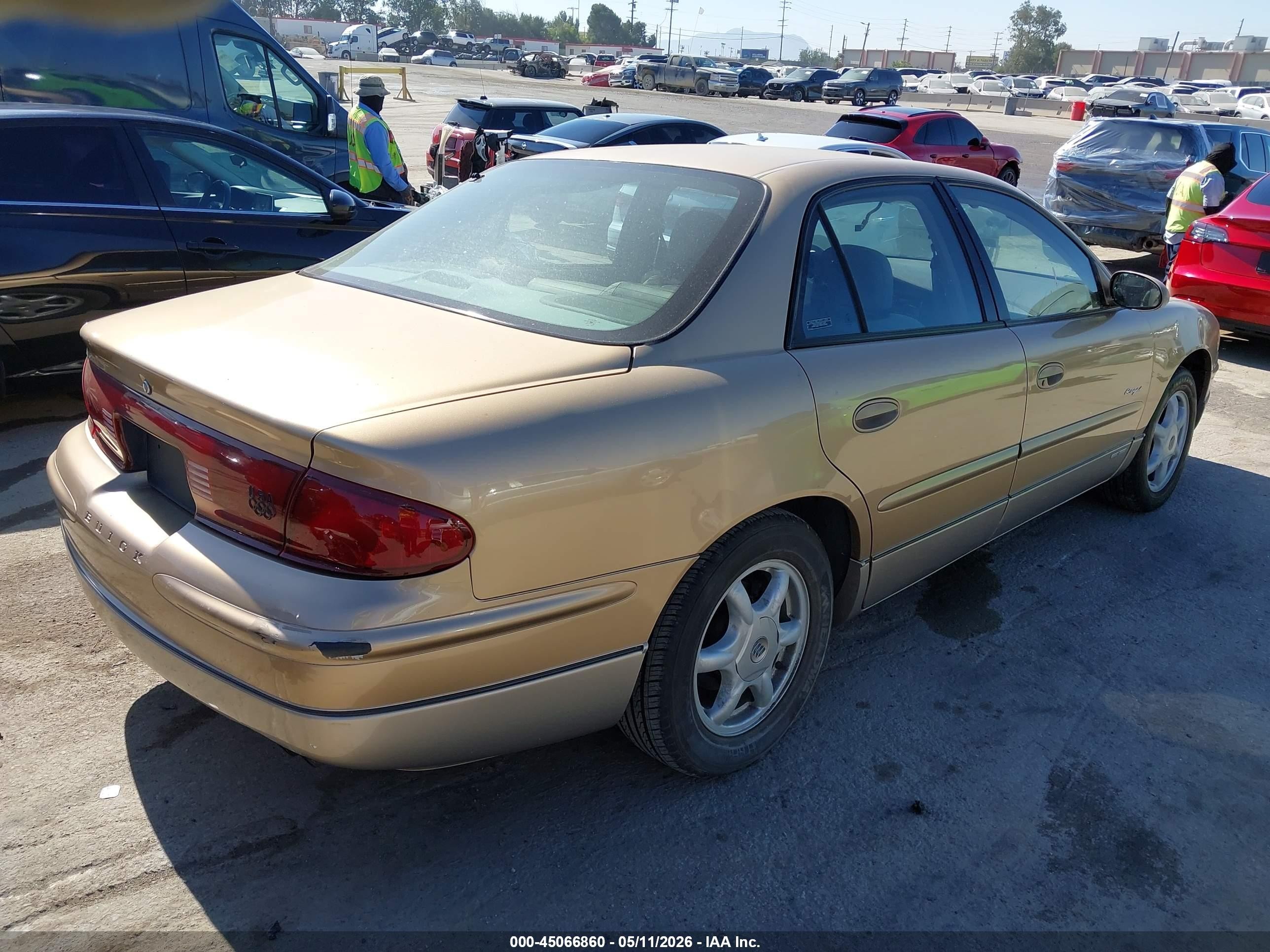 2001 Buick Regal Ls Gold vin: 2G4WB55K011138828