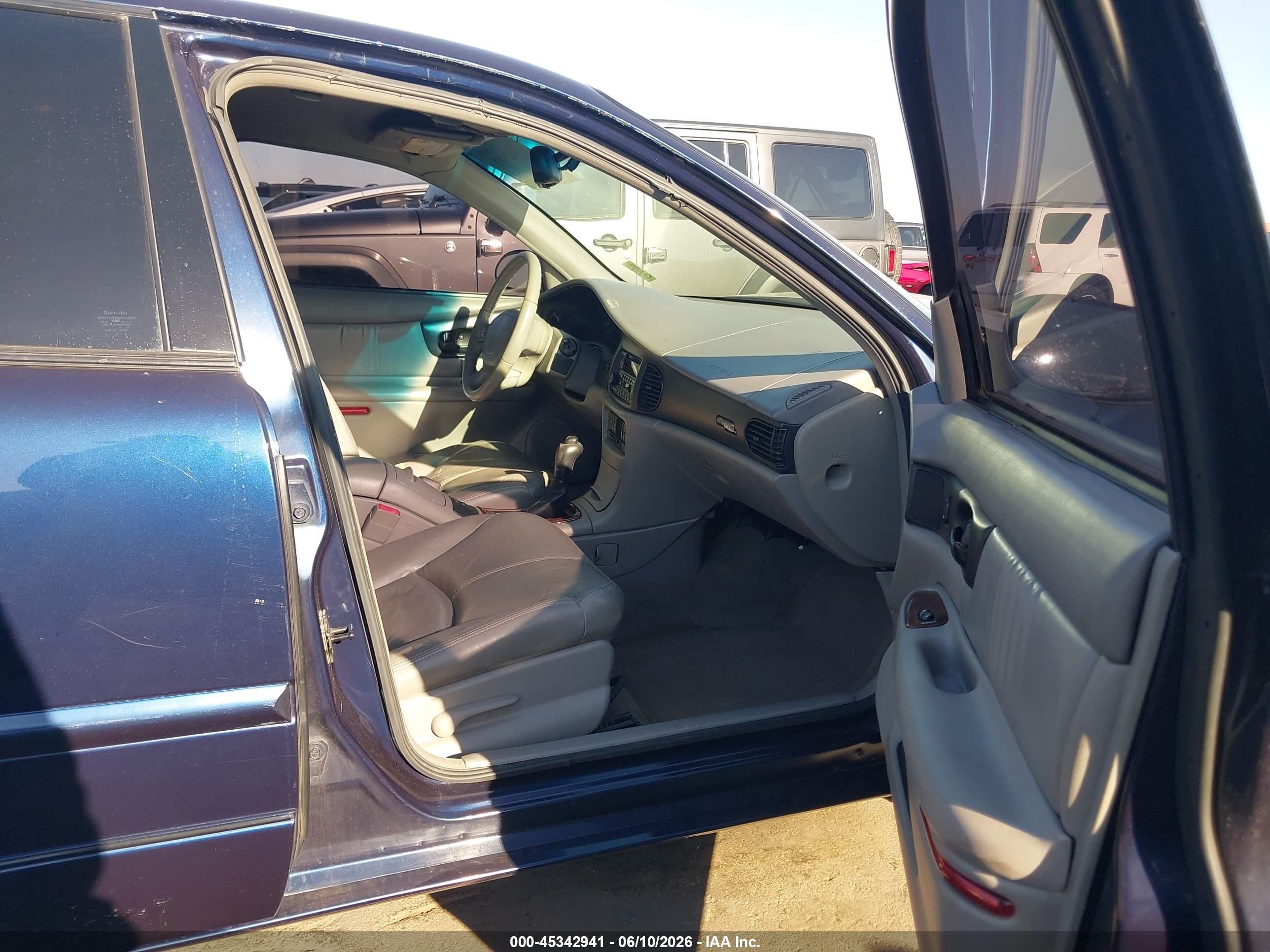 2002 Buick Regal Ls Blue vin: 2G4WB55K021209432