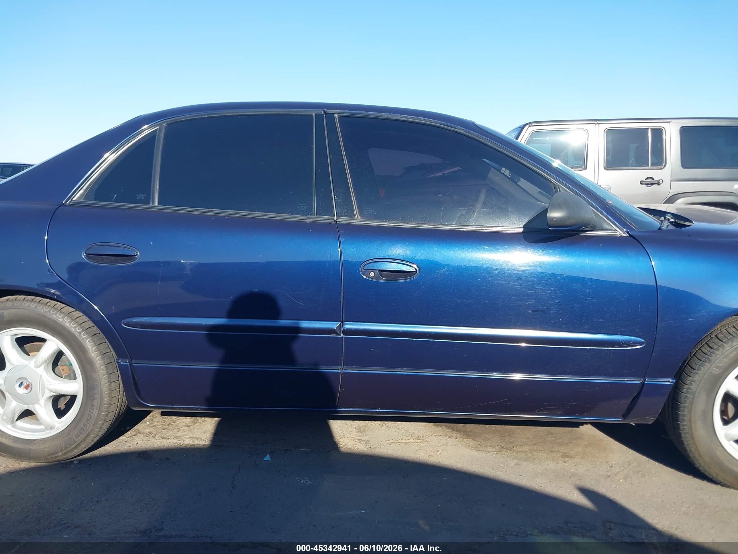 2002 Buick Regal Ls Blue vin: 2G4WB55K021209432