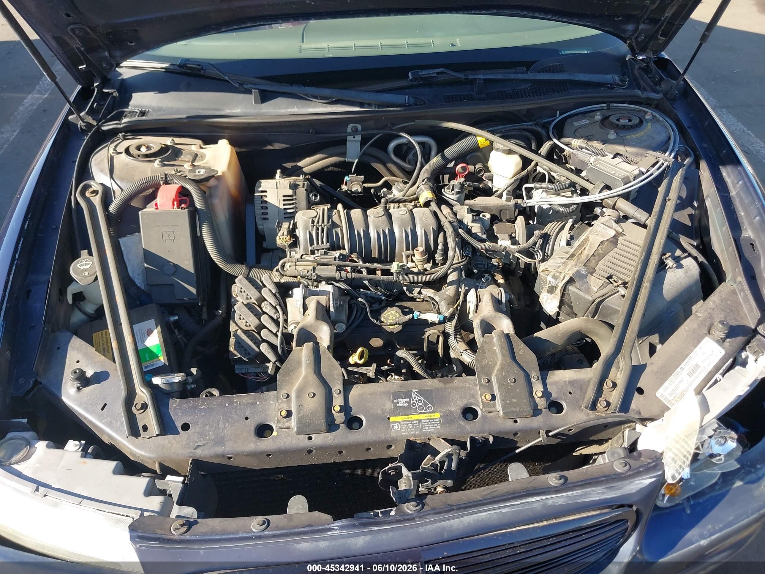 2002 Buick Regal Ls Blue vin: 2G4WB55K021209432