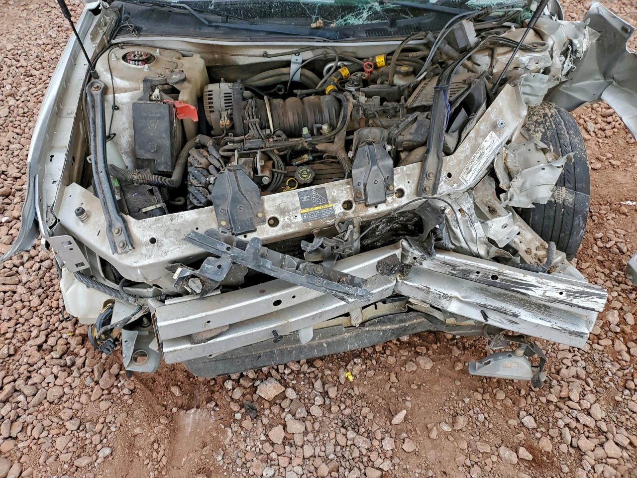 2002 Buick Regal Ls Silver vin: 2G4WB55K021233293