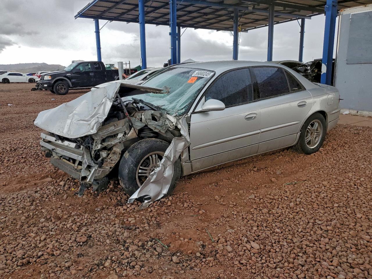 2002 Buick Regal Ls Silver vin: 2G4WB55K021233293