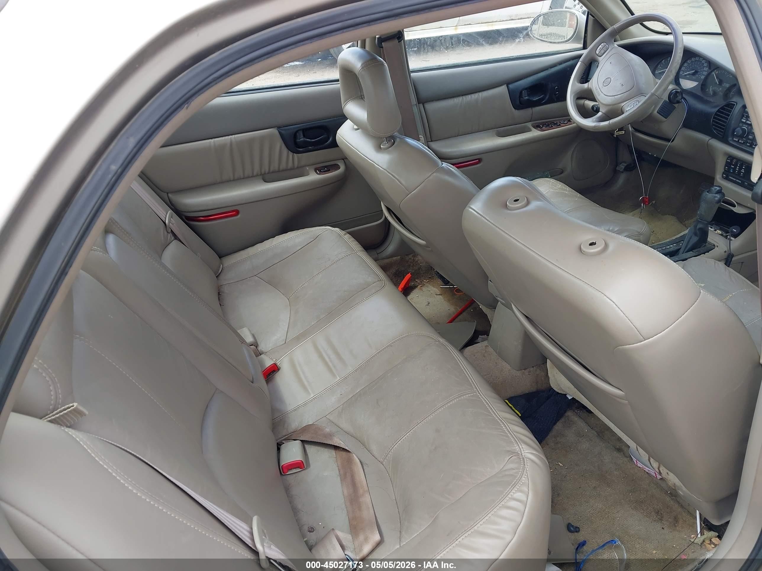 2001 Buick Regal Ls Tan vin: 2G4WB55K111106633