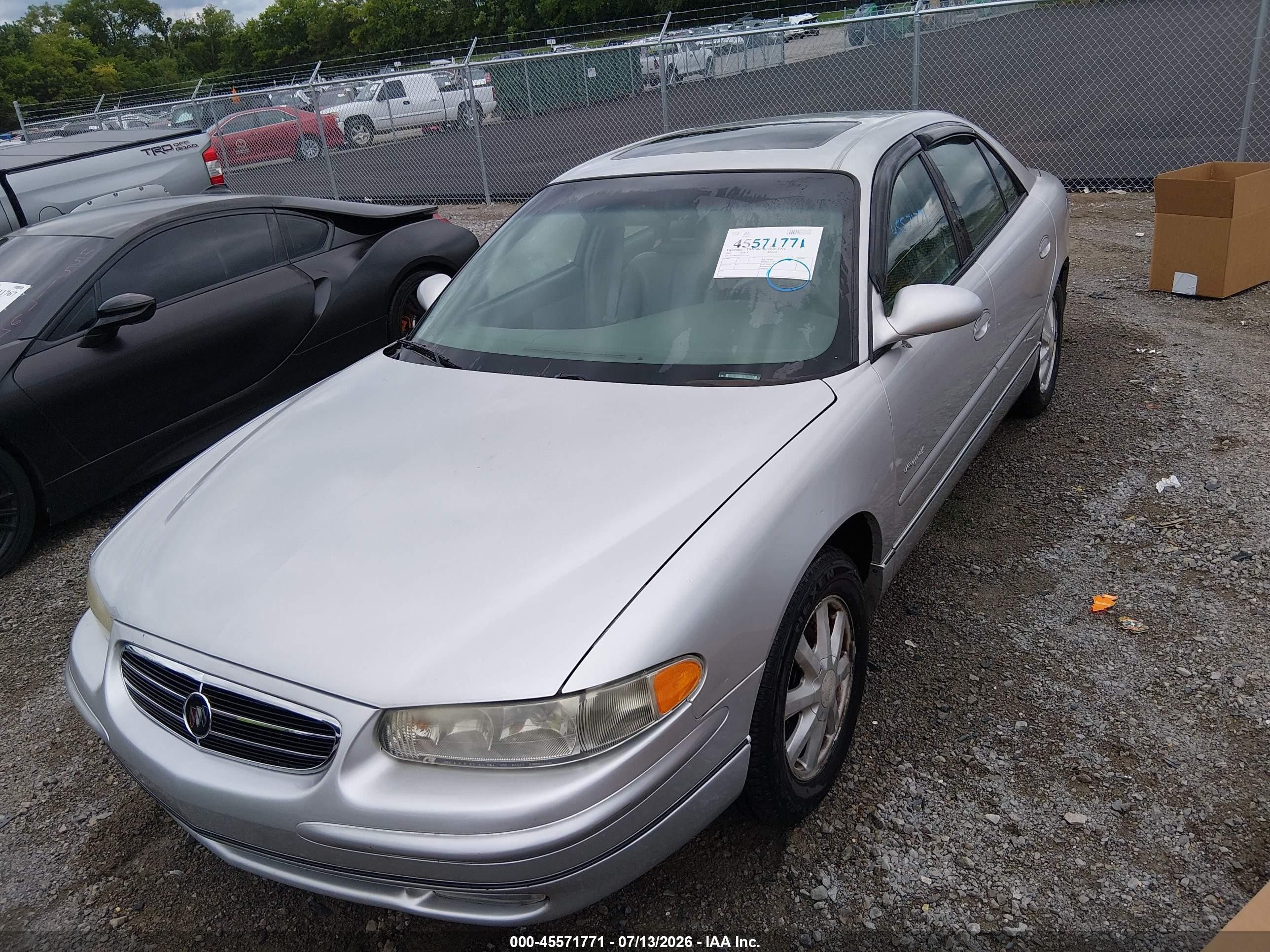 2001 Buick Regal Ls Silver vin: 2G4WB55K111219109