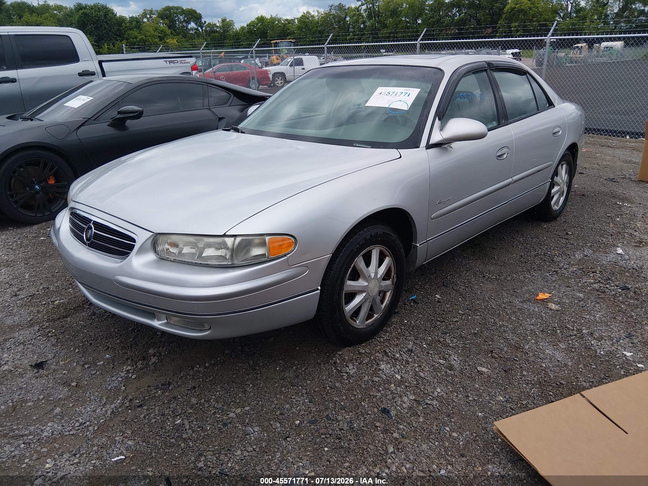 2001 Buick Regal Ls Silver vin: 2G4WB55K111219109