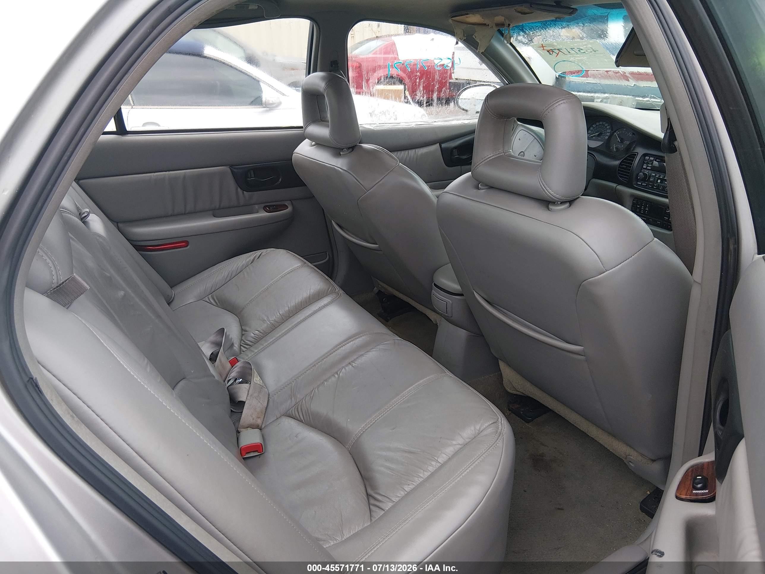 2001 Buick Regal Ls Silver vin: 2G4WB55K111219109