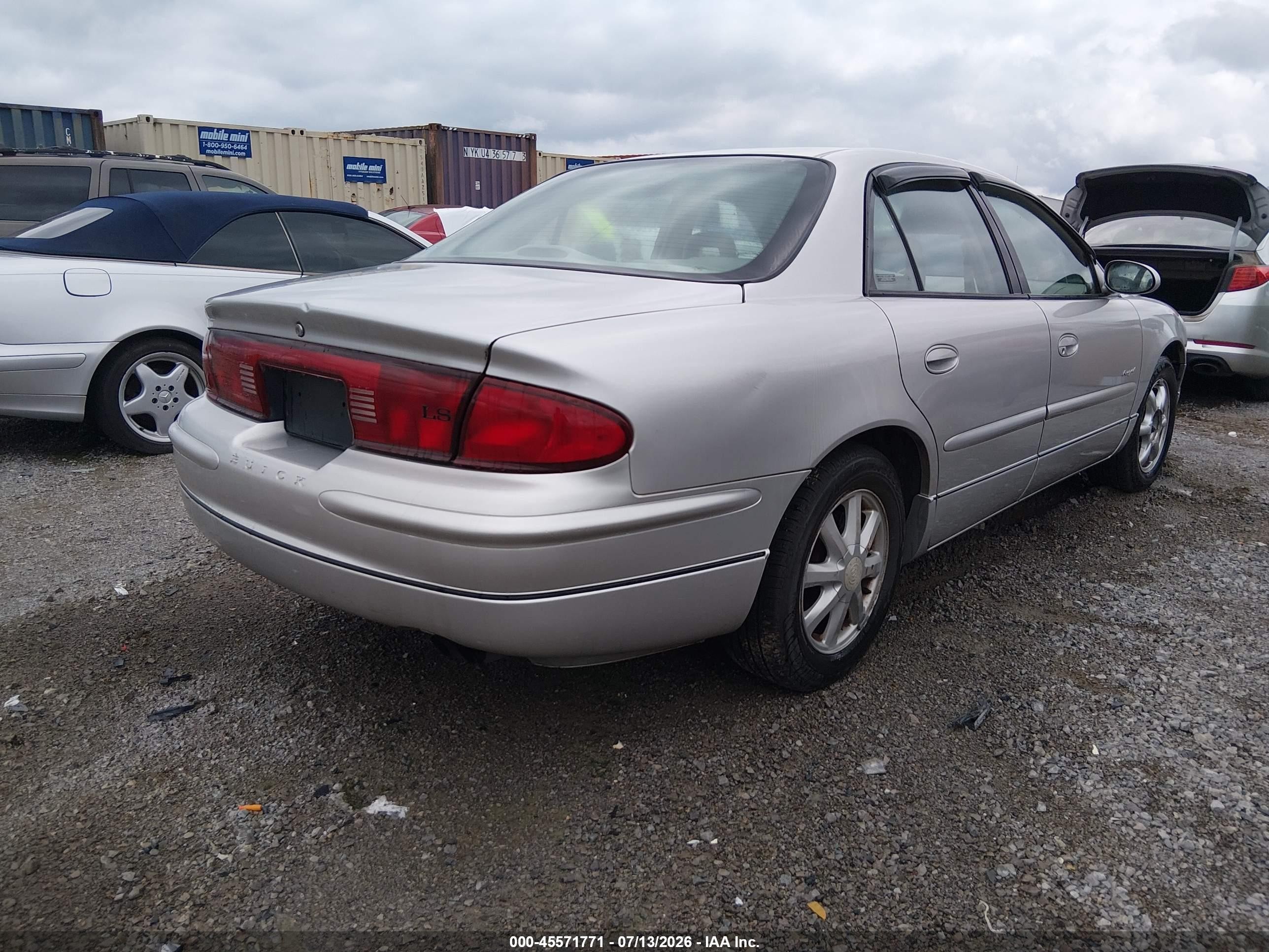 2001 Buick Regal Ls Silver vin: 2G4WB55K111219109