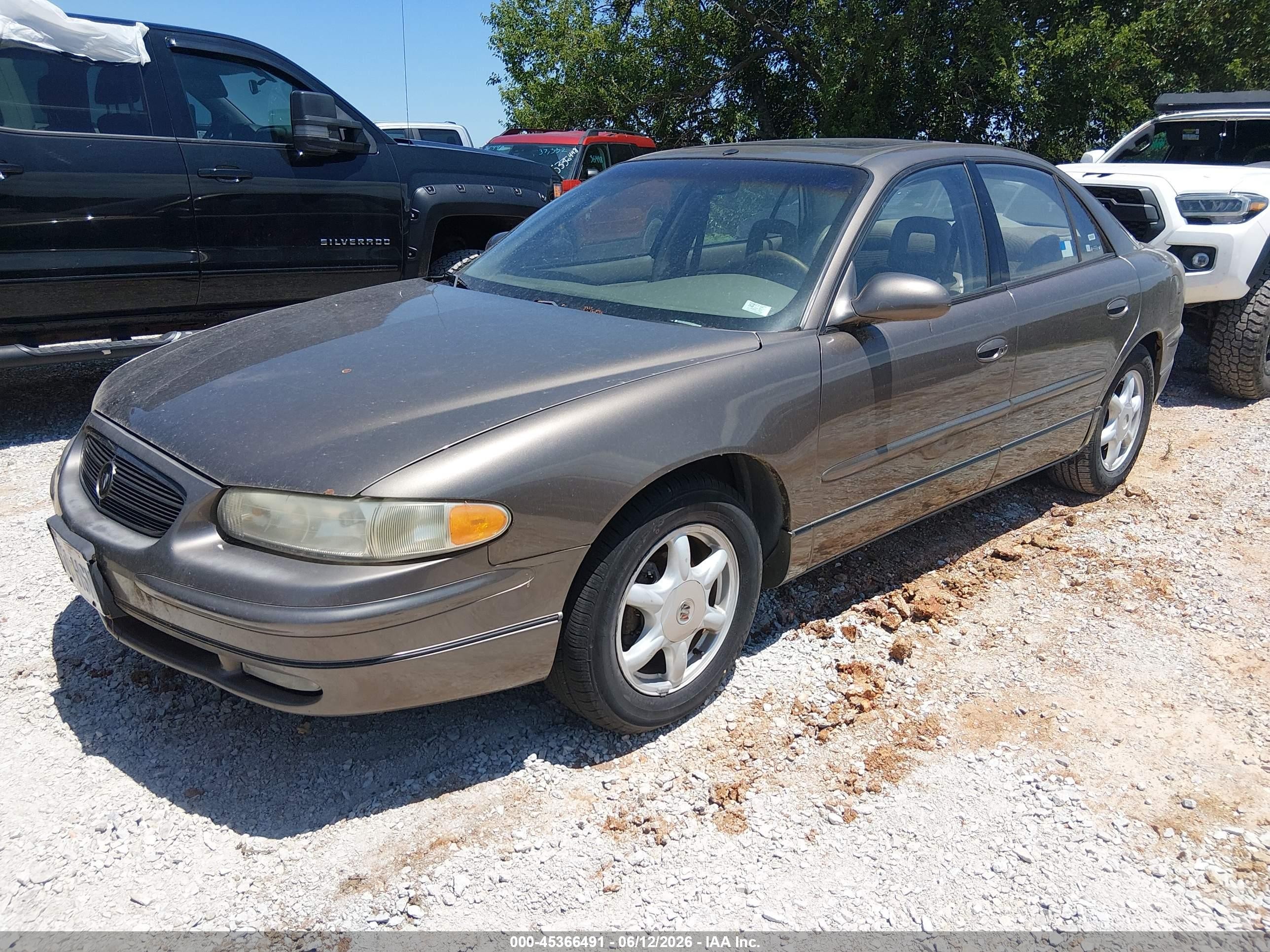 2002 Buick Regal Ls Желто-коричневый vin: 2G4WB55K121199221