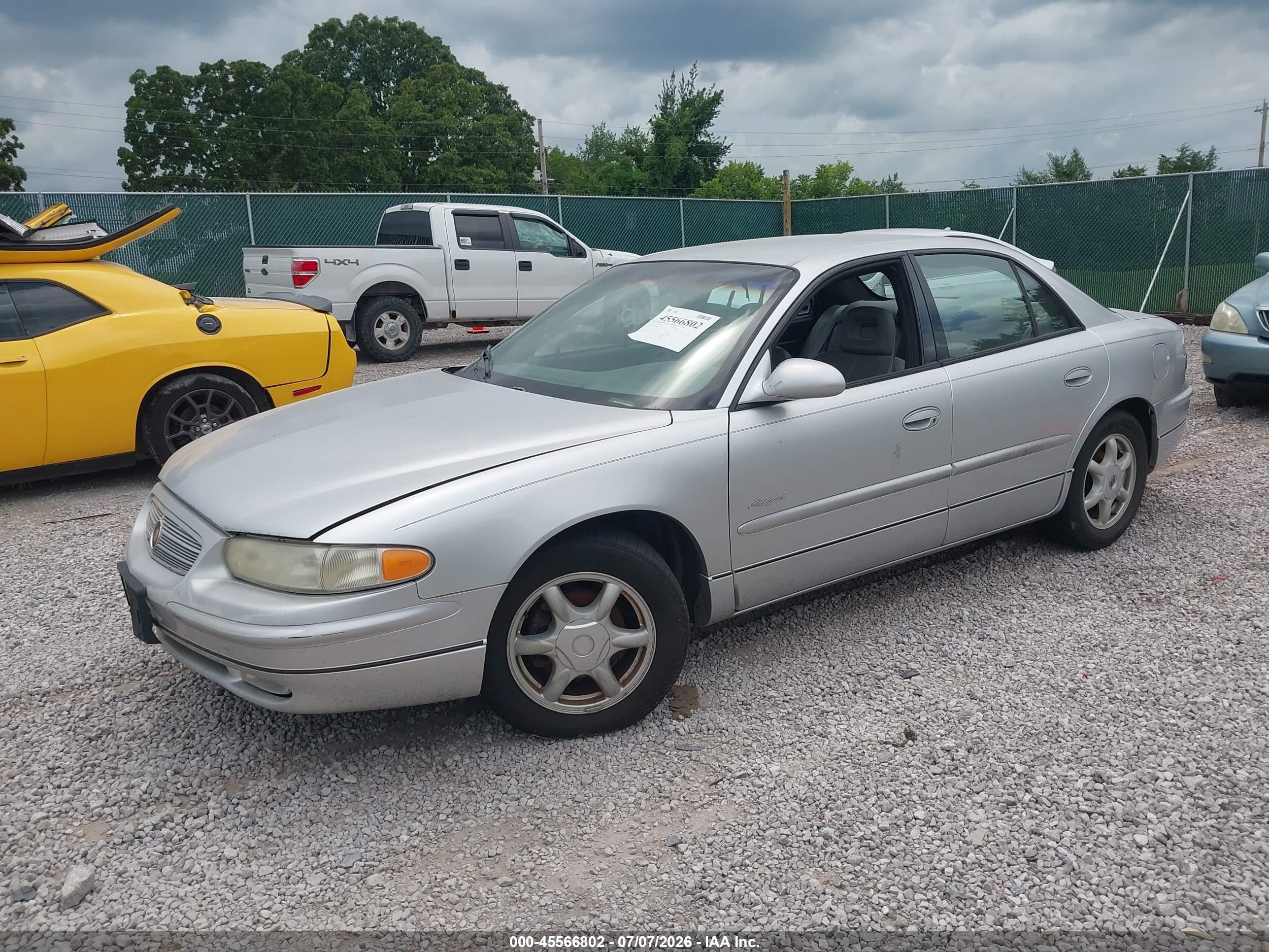 2001 Buick Regal Ls Silver vin: 2G4WB55K311315646